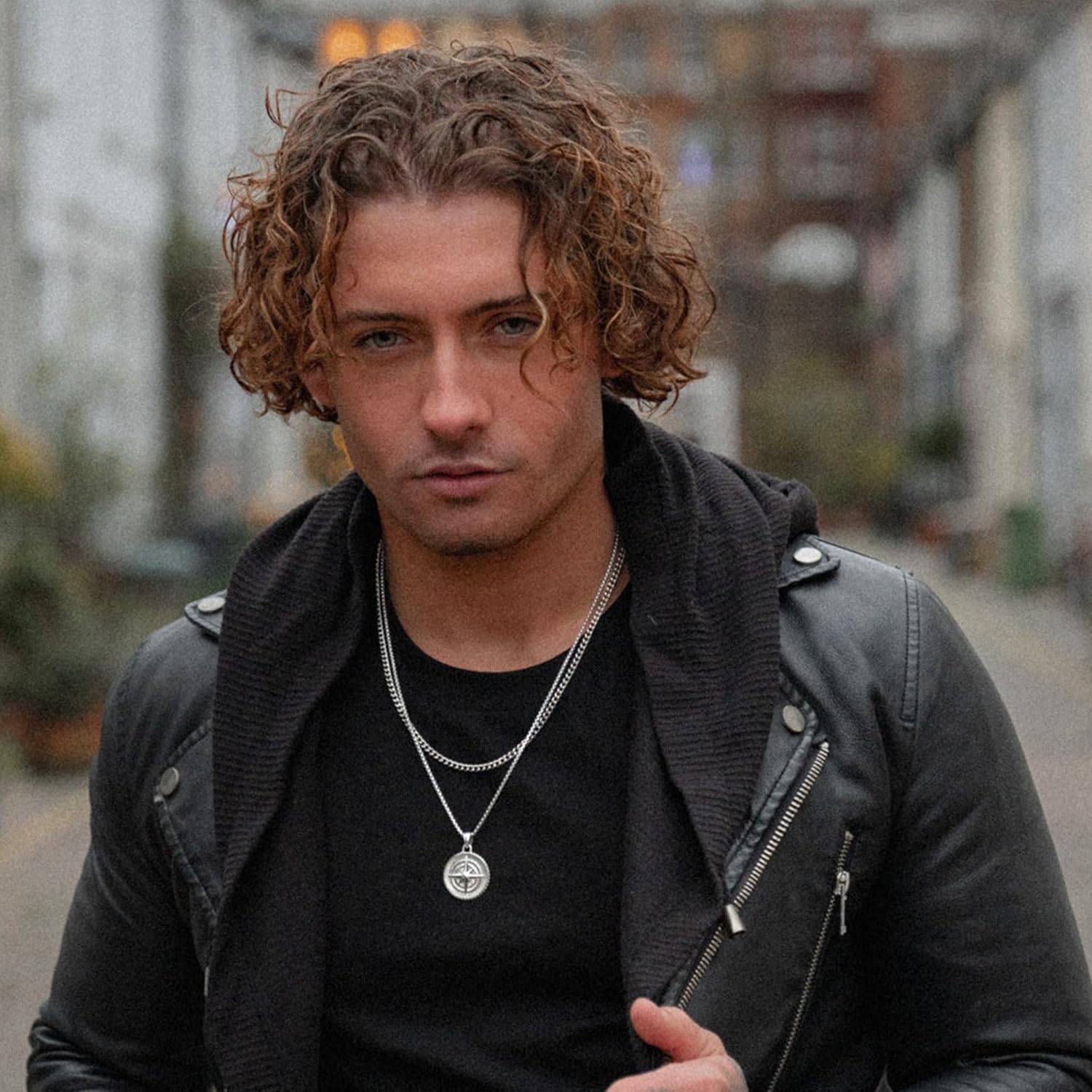 Forge & Foundry Men's Religious Pendant with 21" Extendable Necklace Chain - Compass | Saint Michael | Saint Christopher Pendant - Image 8