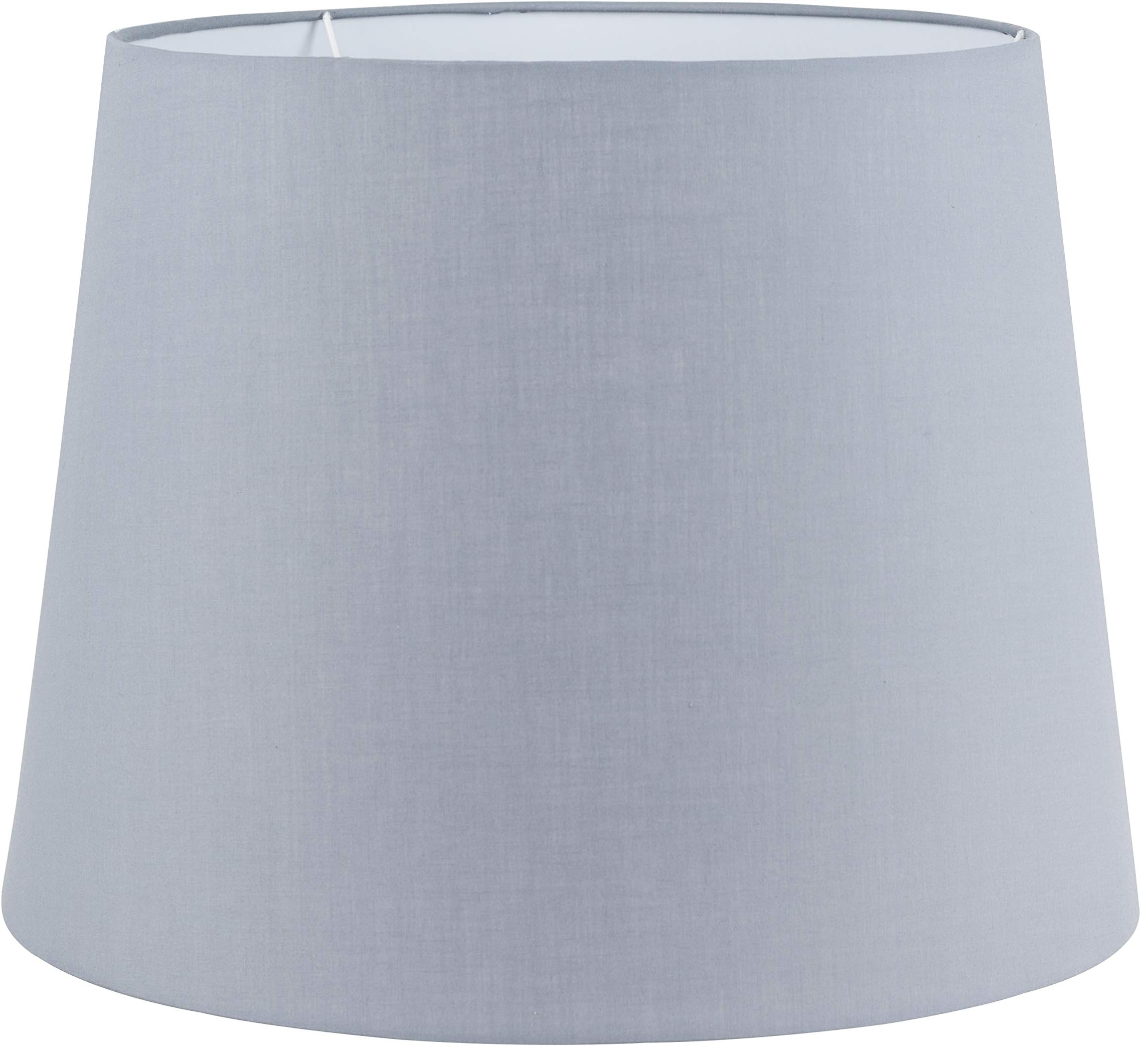 MiniSun | Extra Large Modern Tapered Light Shade in a Grey Fabric Finish | Floor Lamps & Torchieres, Home Décor & Improvement Essential | 45.5cm Shade Width