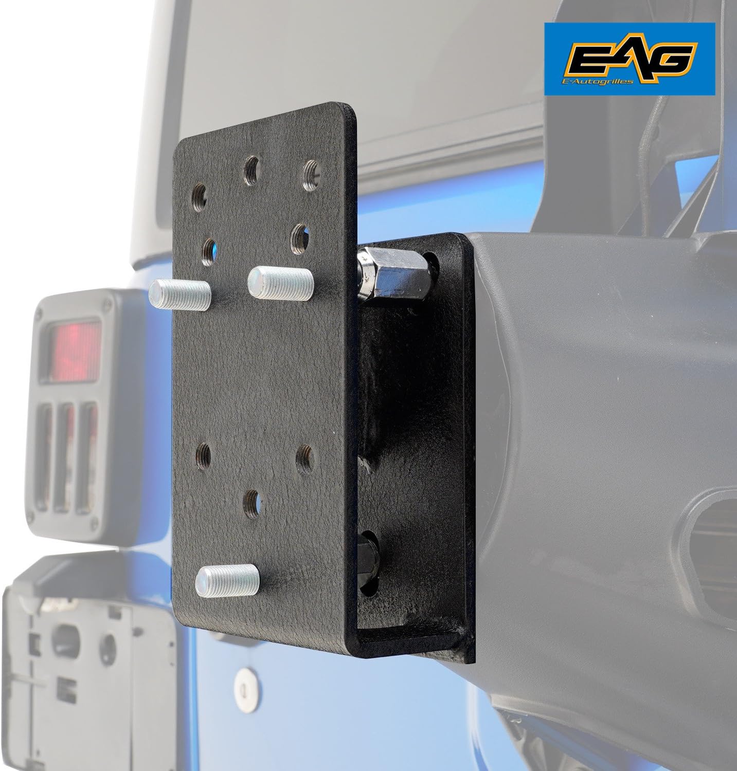 EAG Tire Relocation Bracket Fit for 1976-2018 Wrangler CJ YJ TJ JK