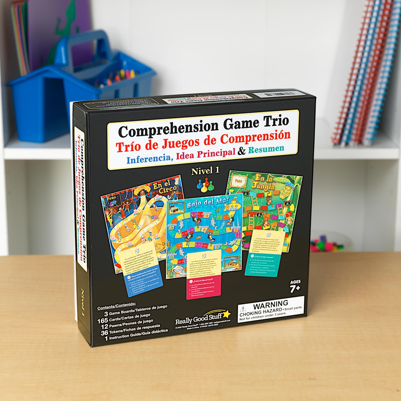 Really Good Stuff Comprection Game Trio : idée principale, résumé e