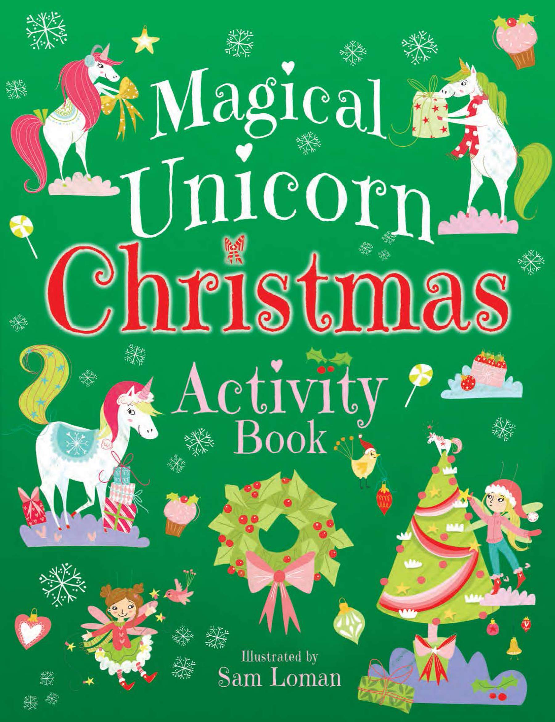 Magical Unicorn Christmas Activity Book (Dover Children's Activity Books)