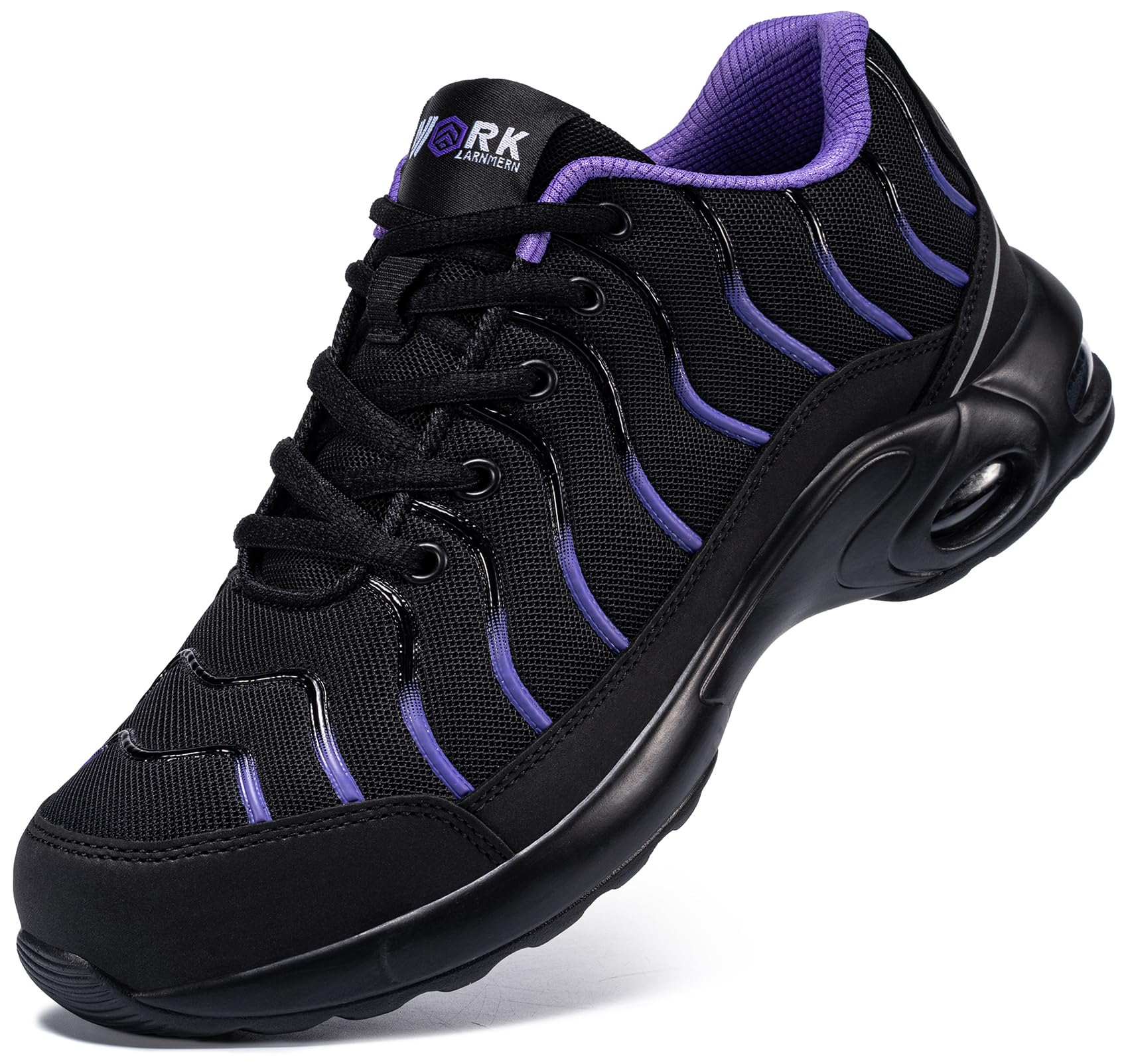 LARNMERN Chaussures de Sécurité Légères Homme Femme Basket Embout Acier Anti-Perforation