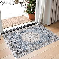 Vista 23 de Alfombra de Pasillo Lavable - Alfombras de Cocina de 2'6"x12' con Respaldo Antideslizante, Alfombras de Casa de Campo para Interiores para Sala