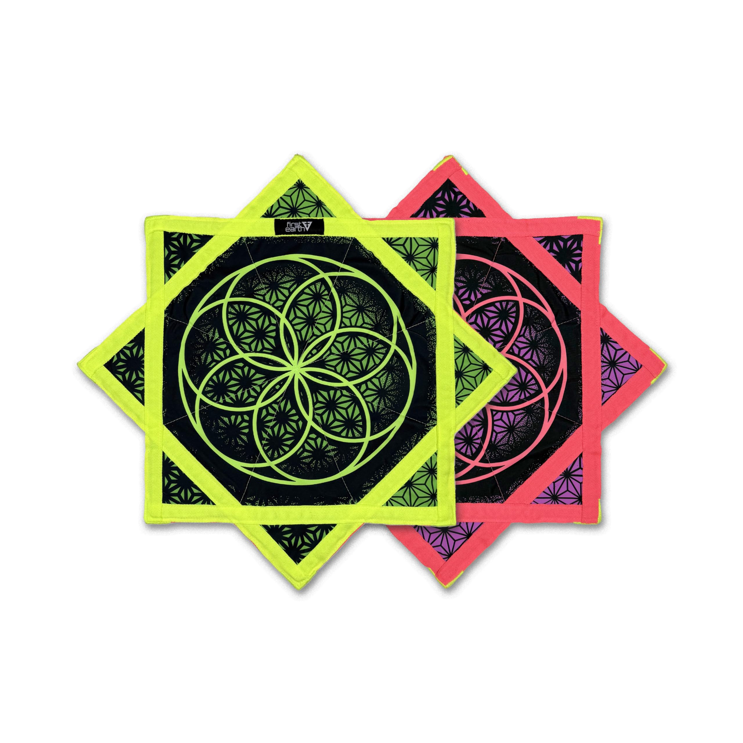 Mini Flow Star - Dapo Star - Flow Toy - by First Earth (Flower of Life (UV))