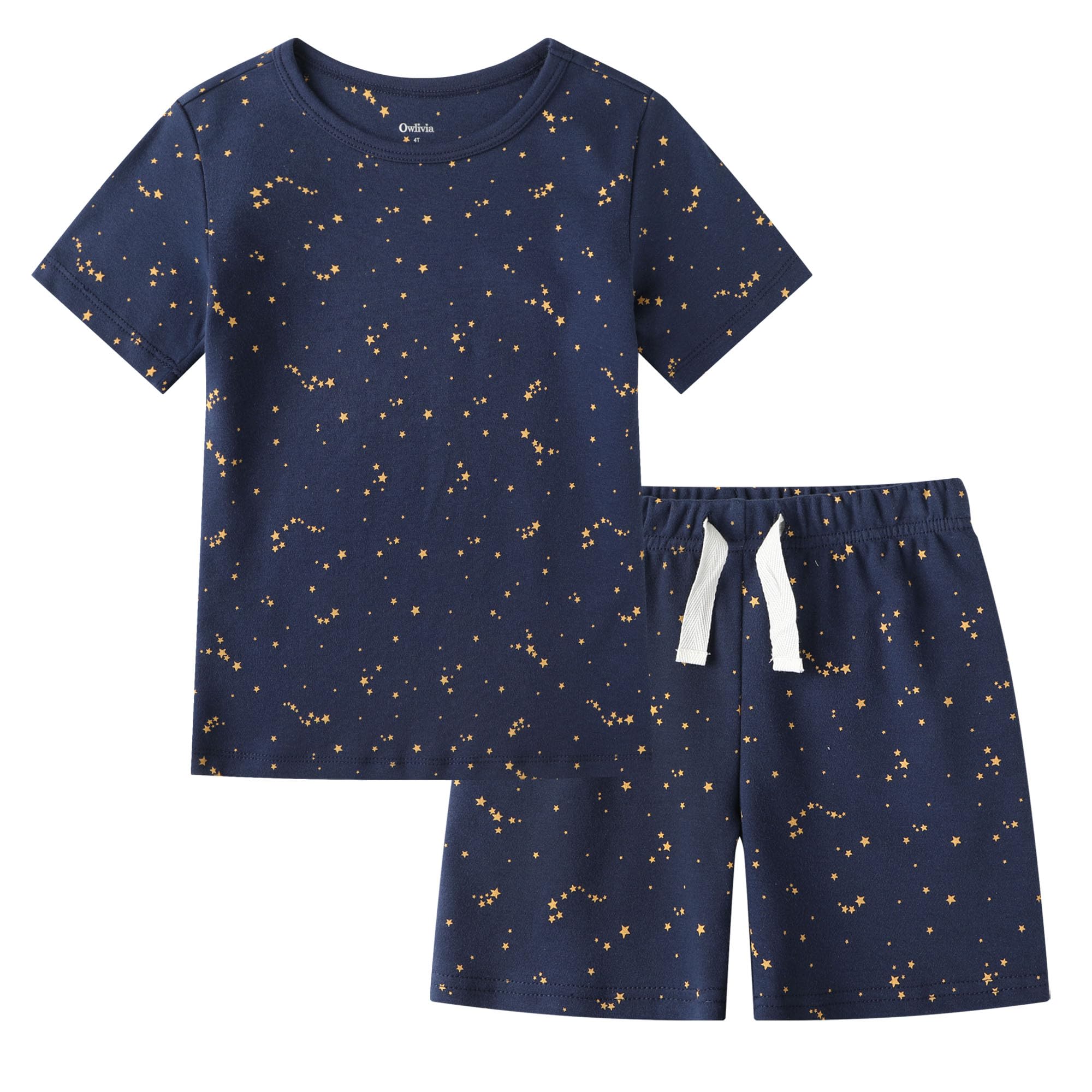 Owlivia 100% Organic Cotton Baby Pajama Sets