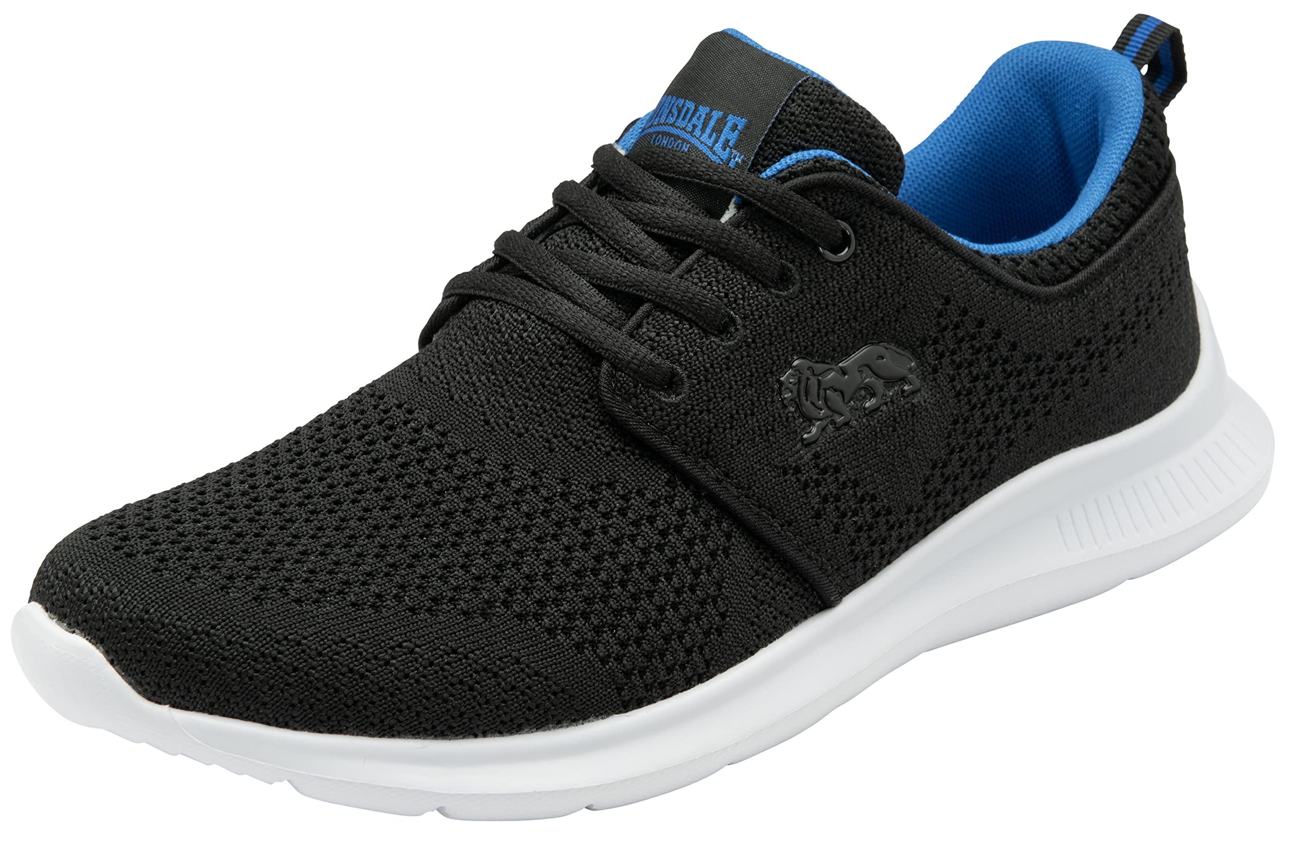 Lonsdale Durham LMA534 Men's Sport Shoe Black/Reflex Blue 9
