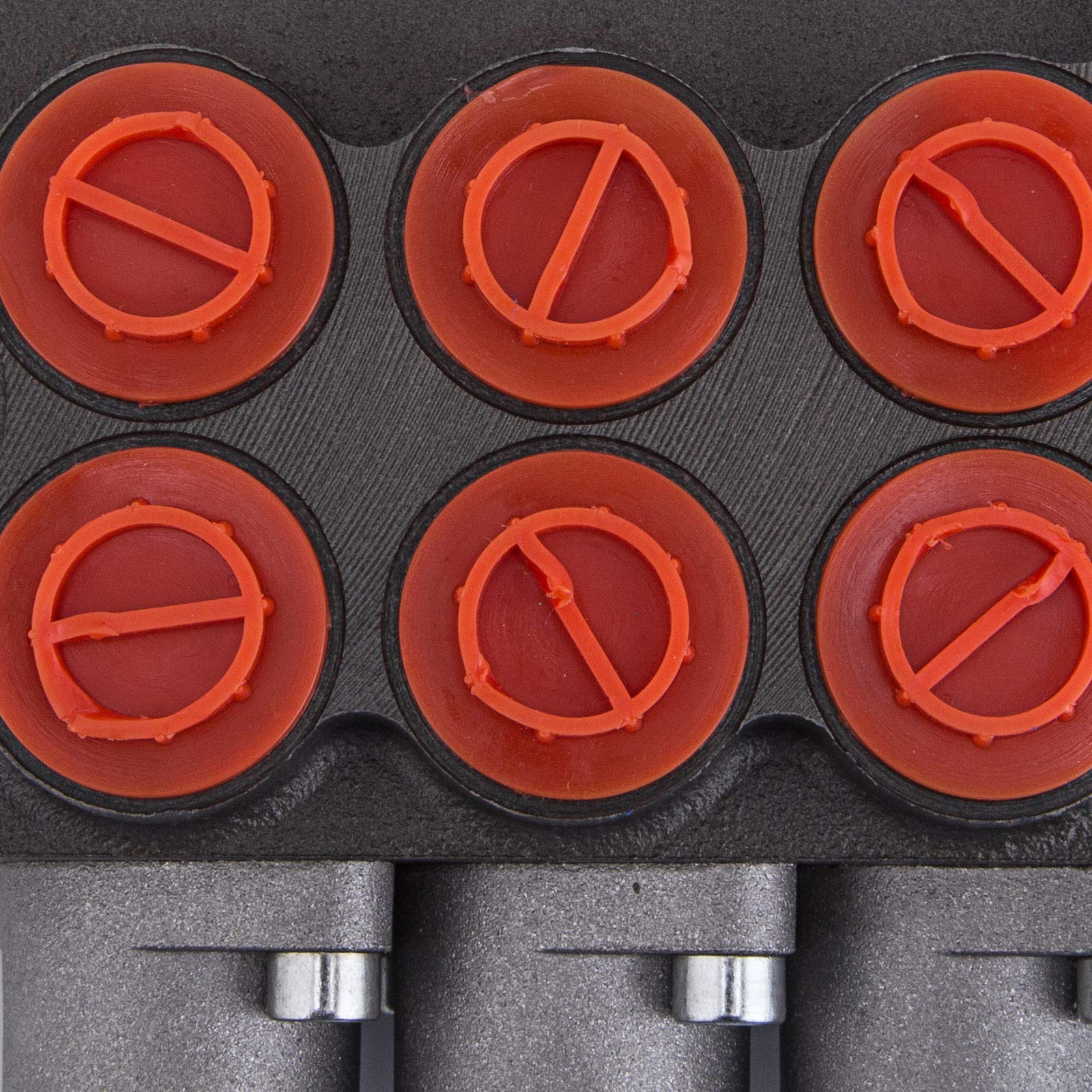VEVOR Válvula de Control Direccional Hidráulica 11 gpm 3 Bobina, Válvula de Descarga Hidráulica Cilindro de Doble Efecto, Válvula Direccional Hidráulica Múltiples Medios de Control, Tractores