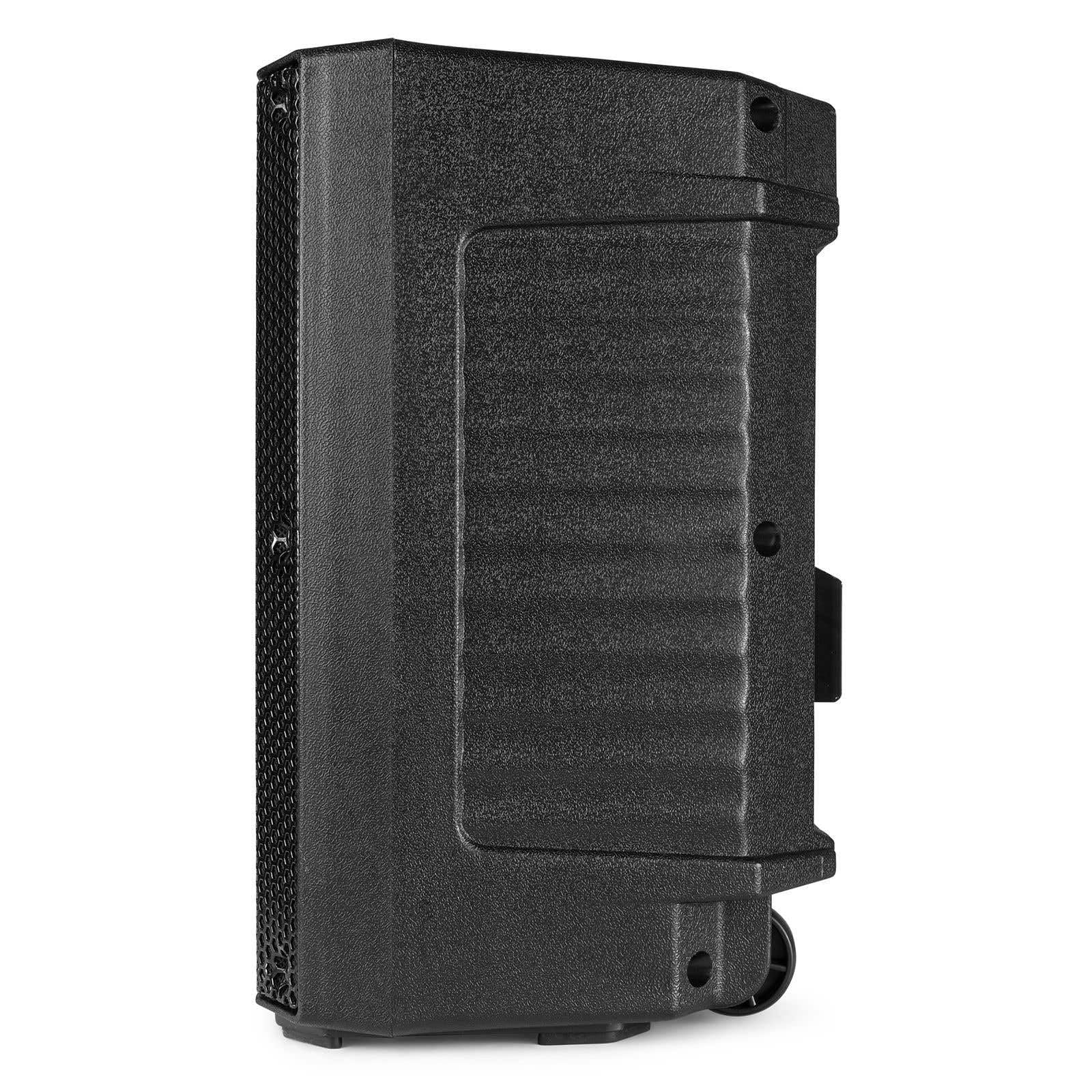 VONYX VSA08BT Enceinte Active Amplifiée Bluetooth 5.0-250 Watts, Woofer 8 Pouces, Montage sur Pied, Lecteur MP3, Affichage LCD, Idéal pour Les DJs Mobiles et pour Animer Vos Soirées