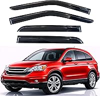 Vista 211 de KPY Moldura deflectora de viento con protección contra la lluvia compatible con GMC Terrain 2018-2023, 4 unidades, para ventana lateral, autoadhesiva