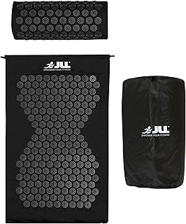 JLL® Acupressure Mat Set - Acupuncture Mat and Acupuncture Pillow for Relaxation and Pain Relief - Massage Mat, Acupressur...