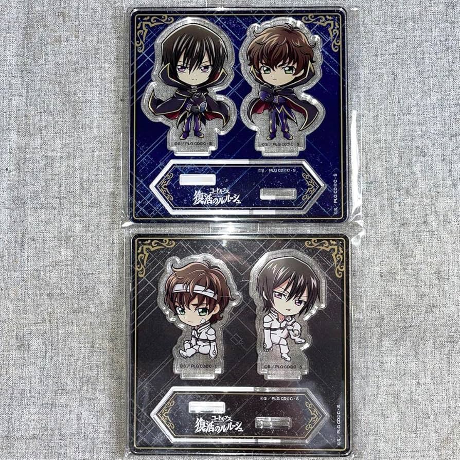 コードギアス オーケストラ アクリルスタンド クリアファイル