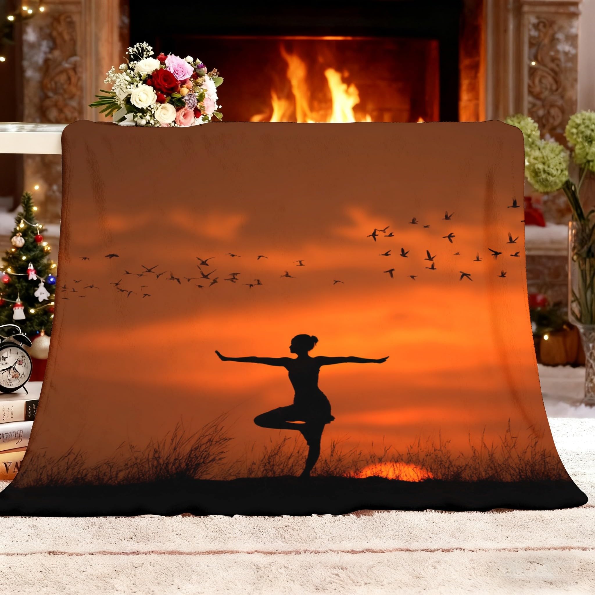 Couverture chaude ballet pour des soirées cocooning au salon