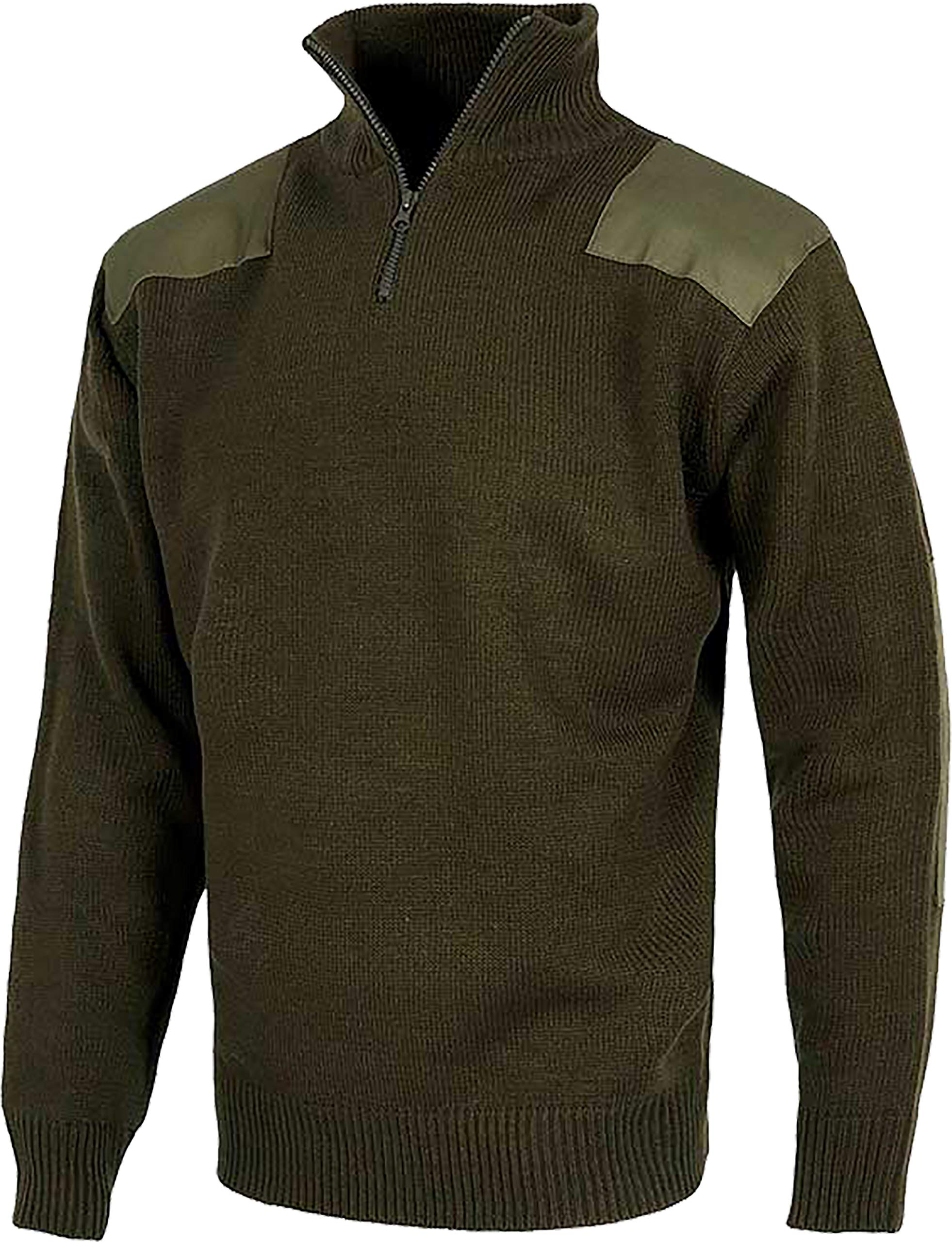 WORKTEAM Jersey de Media Cremallera con Refuerzos en Hombros y Codos, Ideal para Frío Intenso (520 g/m2). Unisex
