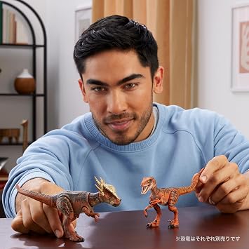 Mattel Jurassic World Hammond Collection Stygimoloch, Children's Figure, Dinosaur Toy, Articulated, Large, Total Length: Approx. 7.8 inches 19.8 cm, Ages 8 and Up, Brown JDJ10