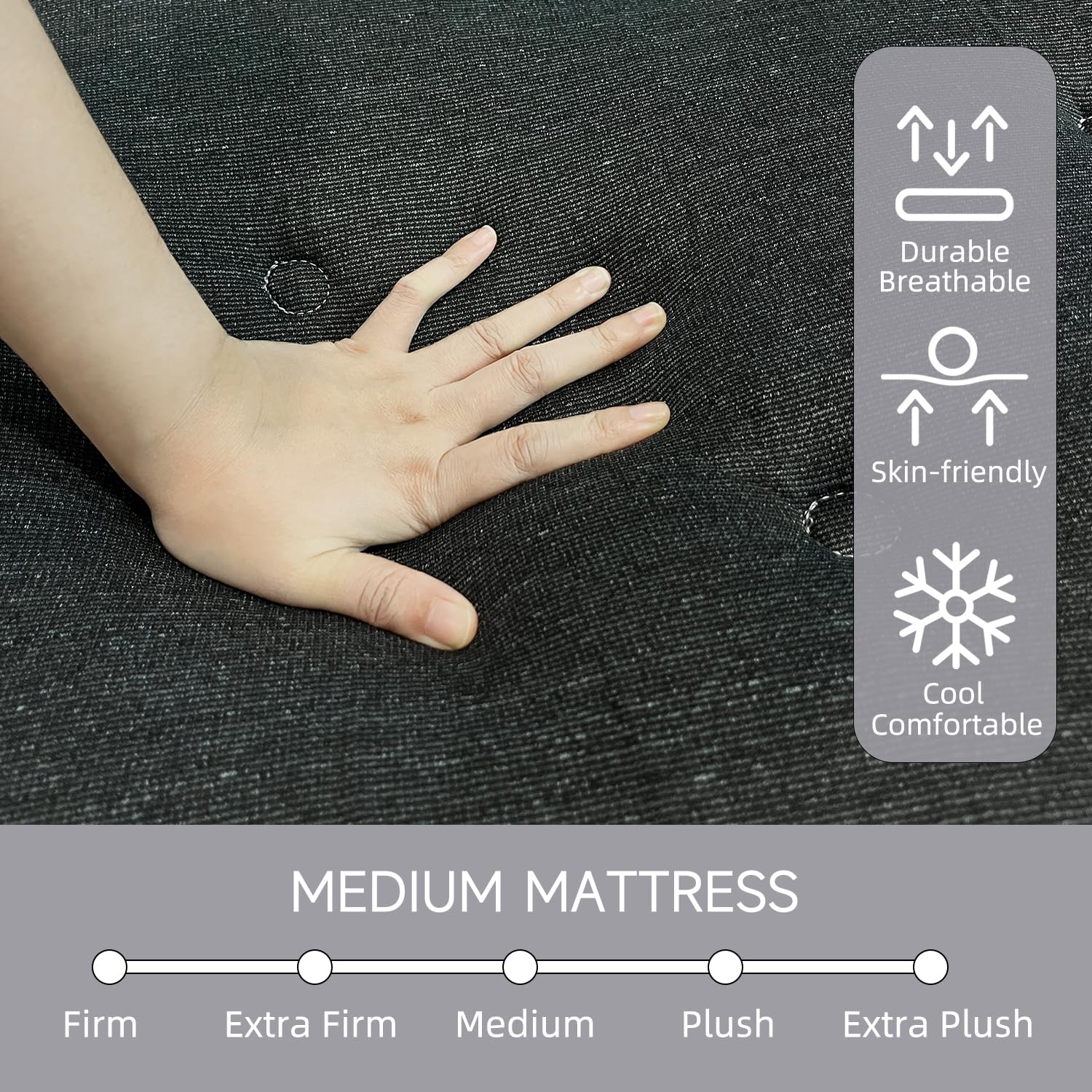 CHEVNI Full Mattress, 12 Inch Full Size, Medium Firm, CertiPUR-US Certified