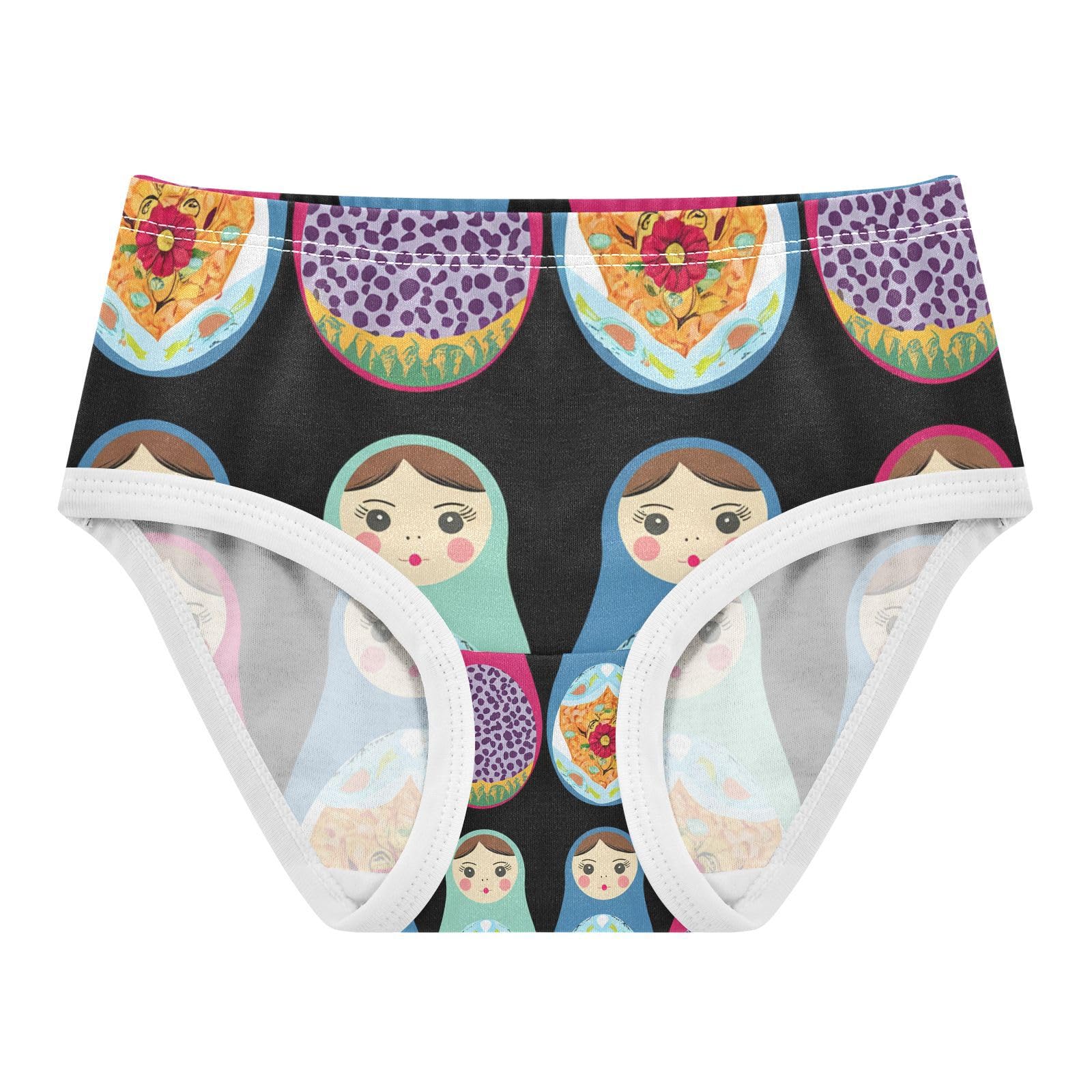 Colorful Nesting Dolls Toddler Girlss Underwear 2T 202c1238