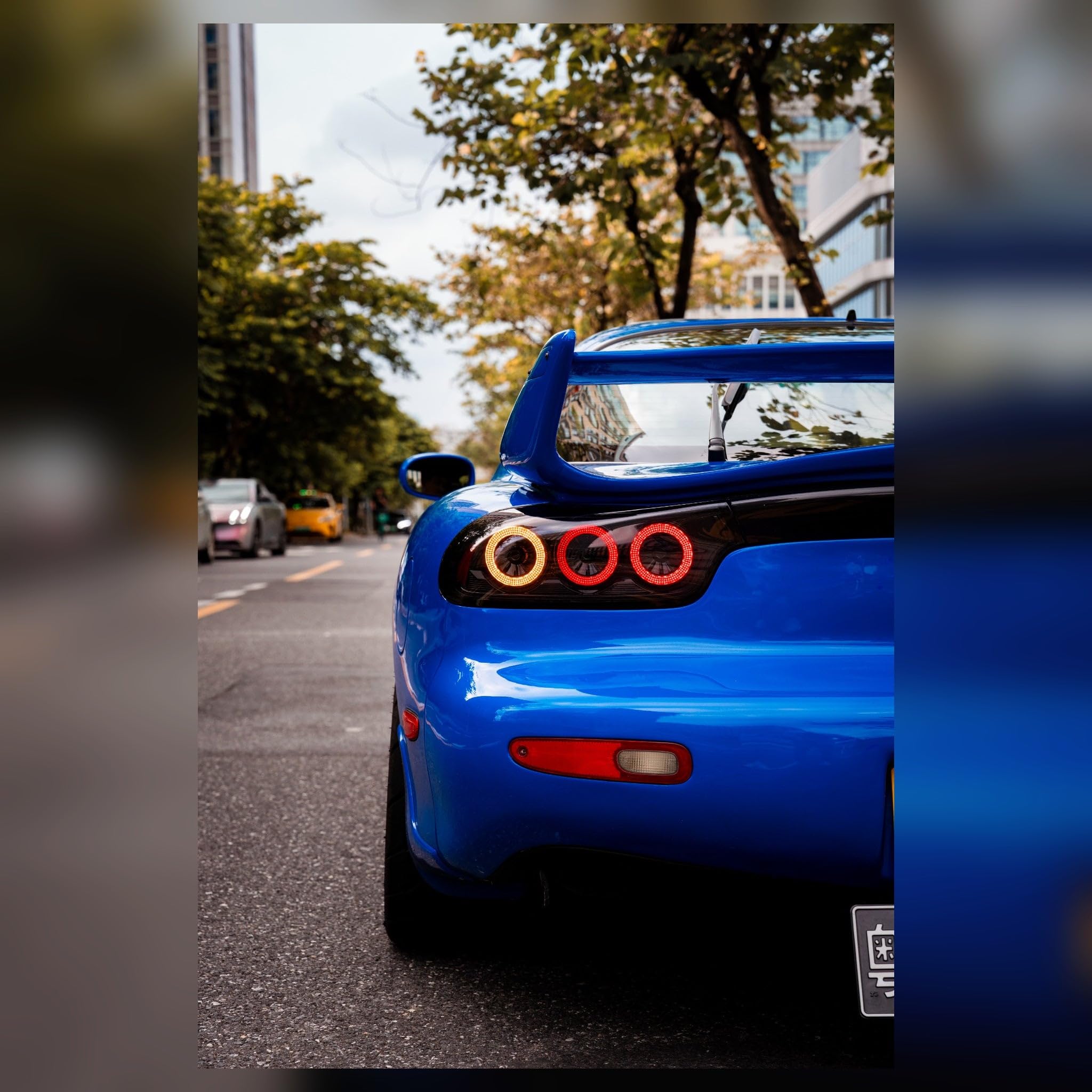 A*1様 fd3s 前期 テールランプ 3点セット パーツ 車・バイク・自転車