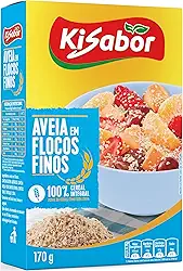 KiSabor Avêia Em Flocos Finos Kisabor 170 Gramas