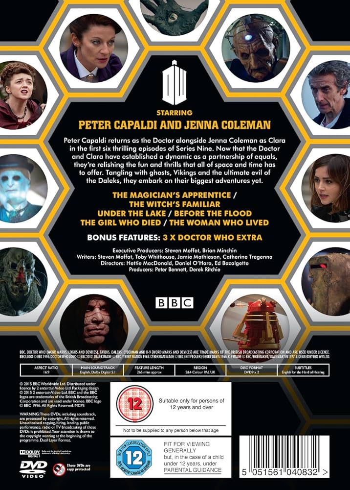 Amazon.com: Doctor Who - Series 9 Part 1 [DVD] [2015