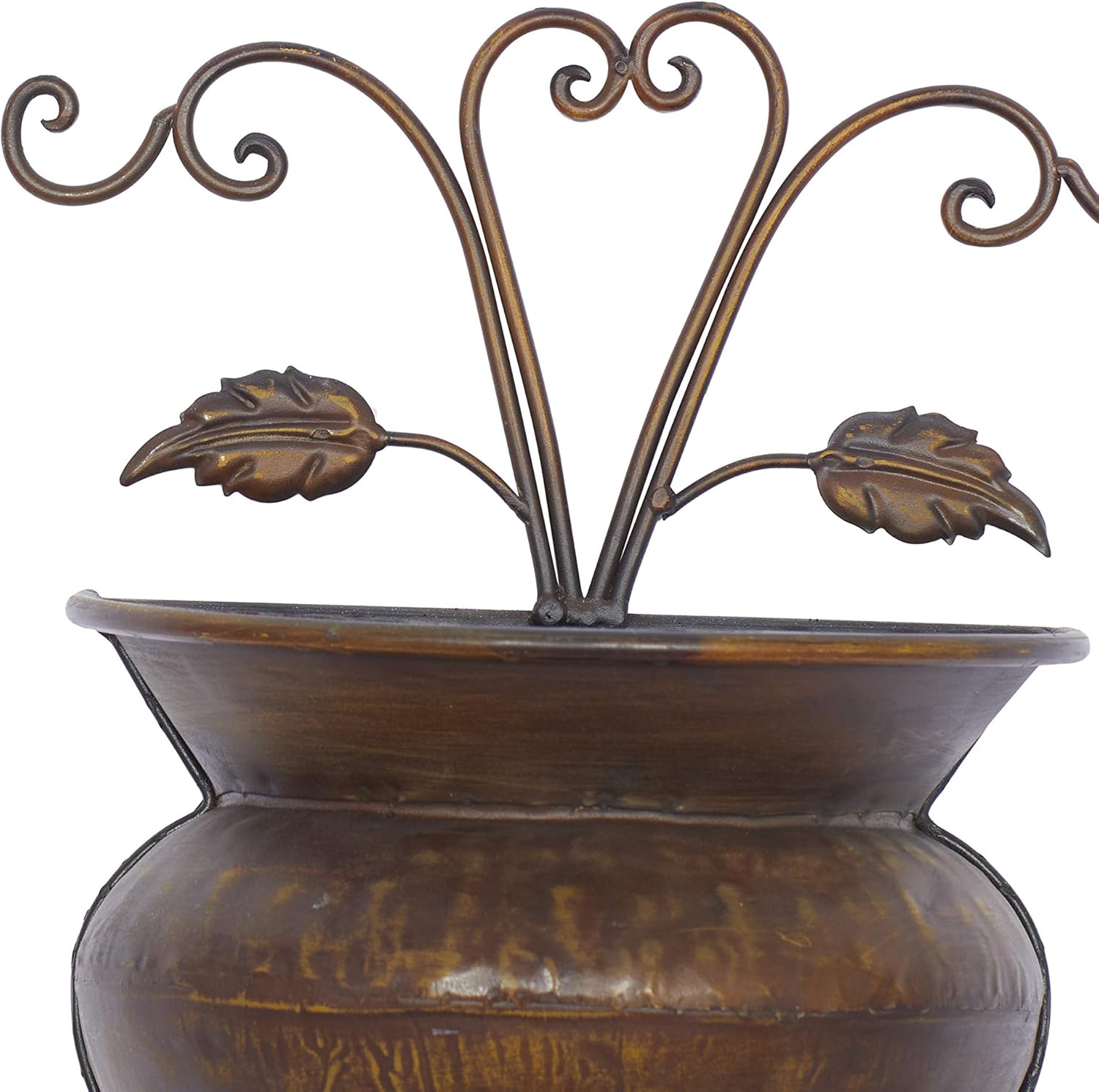 Deco 79 Metal Wall Planter Rare to Find Elsewhere Utility Decor : Patio, Lawn & Garden