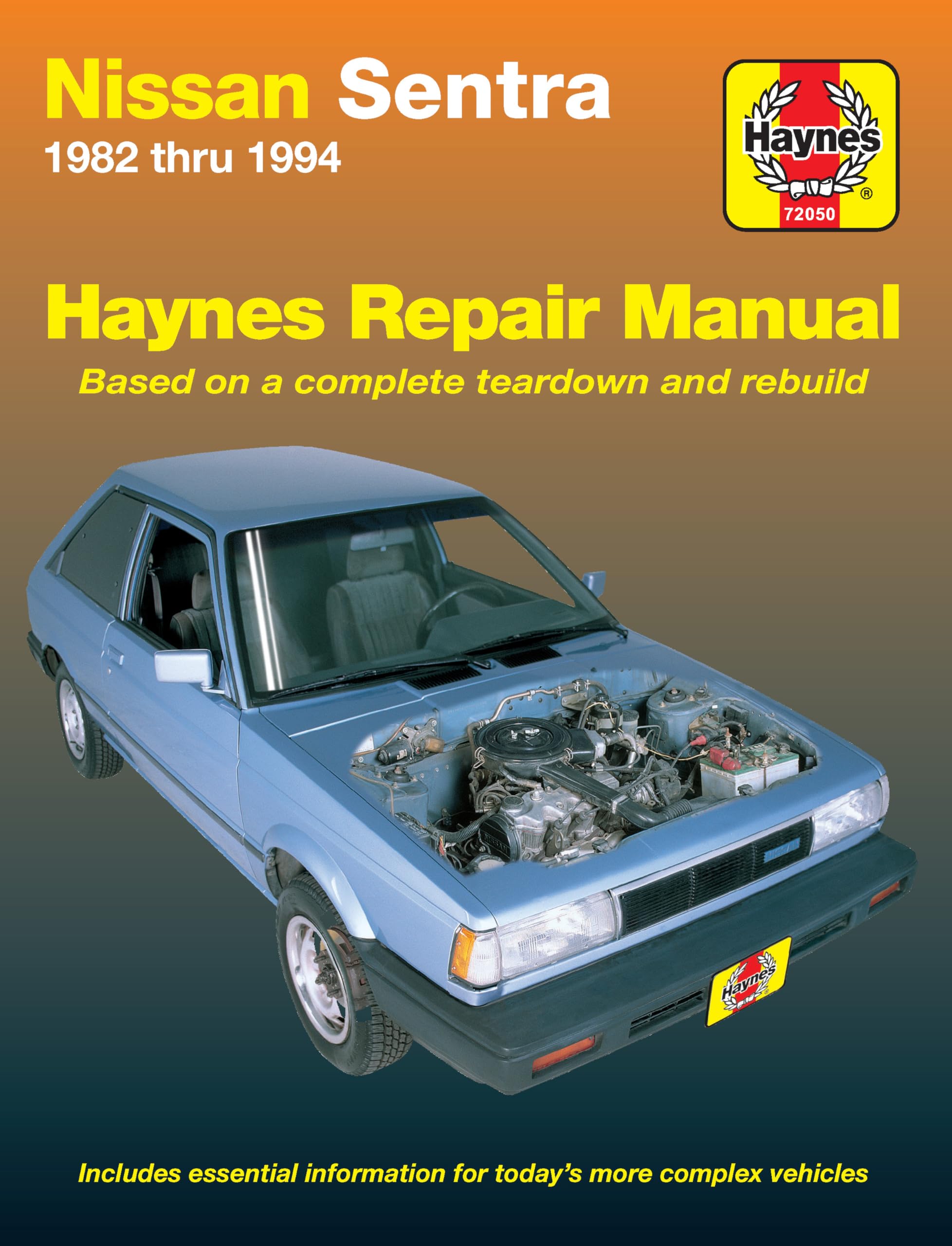 Haynes Automotive Repair Manual Nissan Sentra 1982-1994