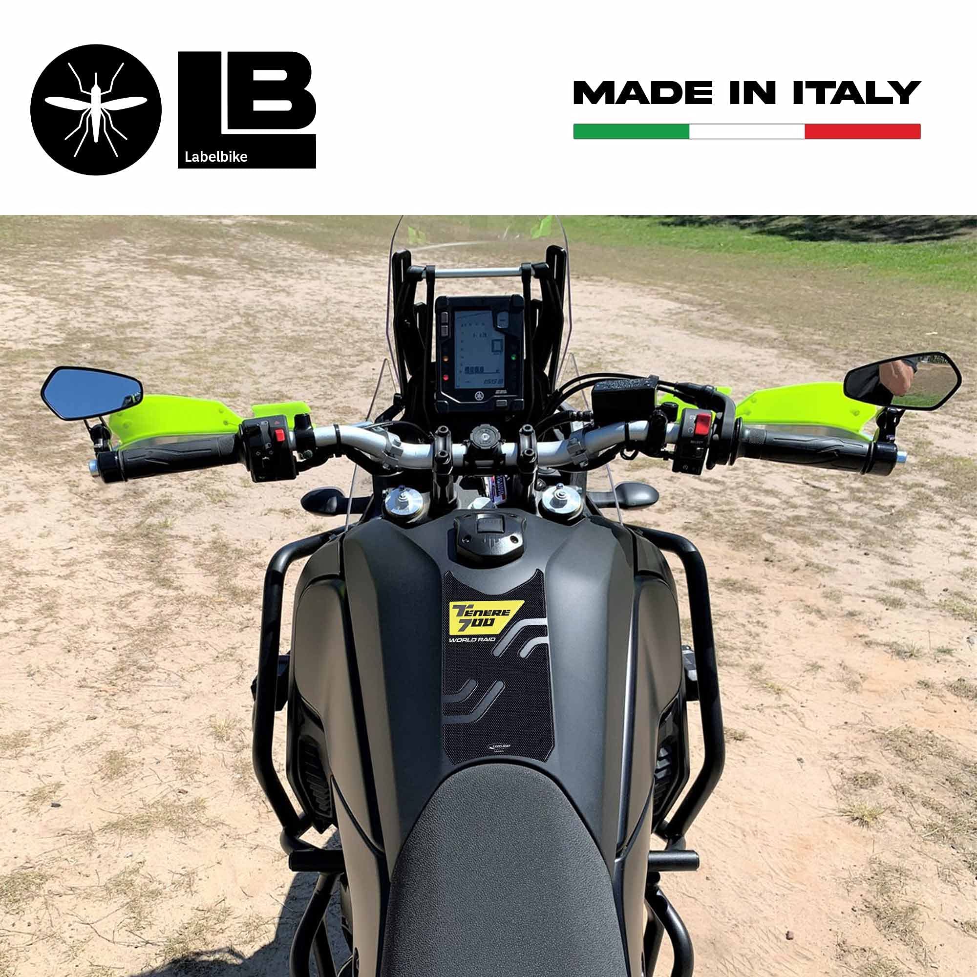 Autocollants Moto Labelbike Autocollants 3D Résine Aprilia Tuono 660 2021-2025 - Protection Réservoir Rouge Protection Réservoir Aprilia Tuono 660