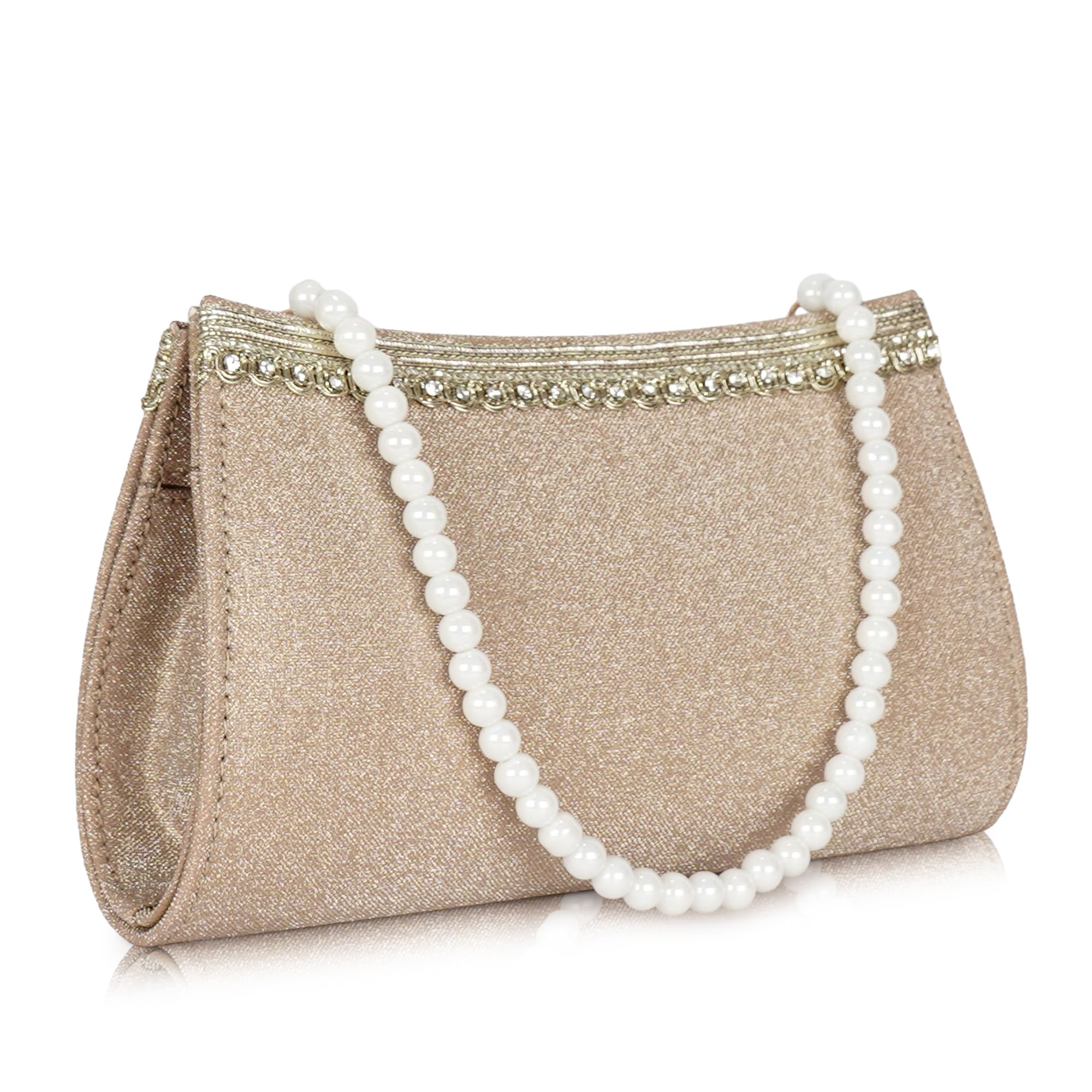 SILK Stylish Fancy Trendy Party Designer Potli Bag – Pearl Handle Festive Clutch Potli For Women-image-19