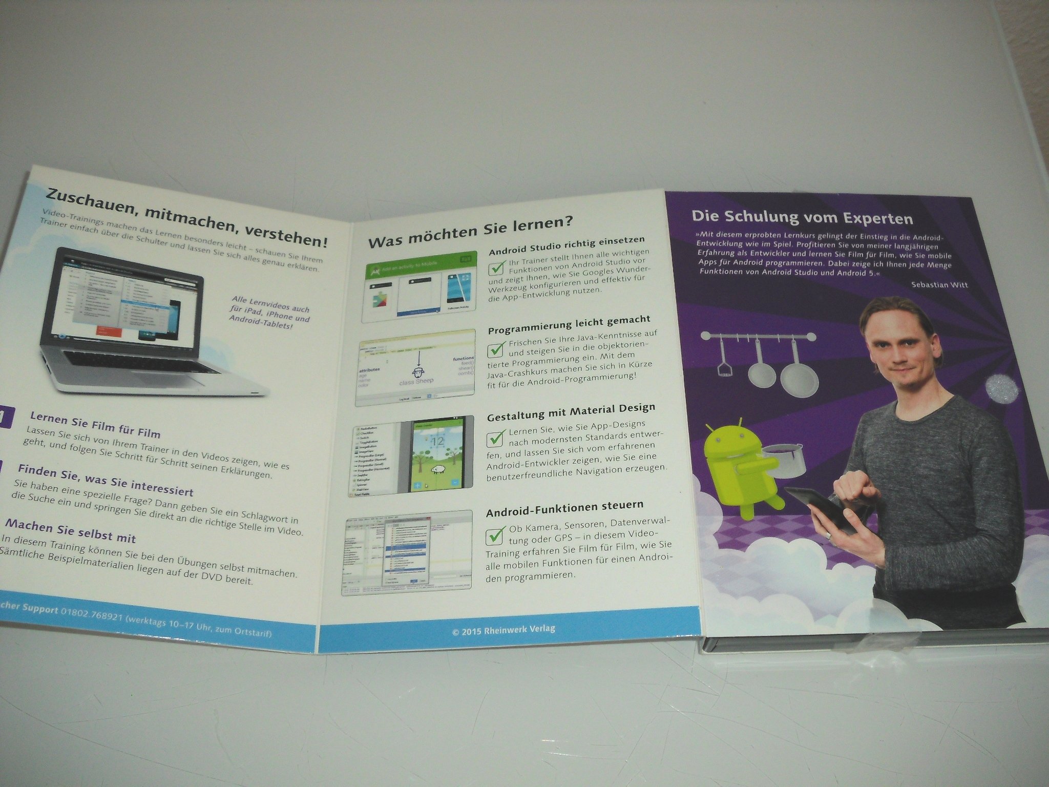Apps entwickeln mit Android Studio: Ausgabe 2015, aktuell zu Android 5