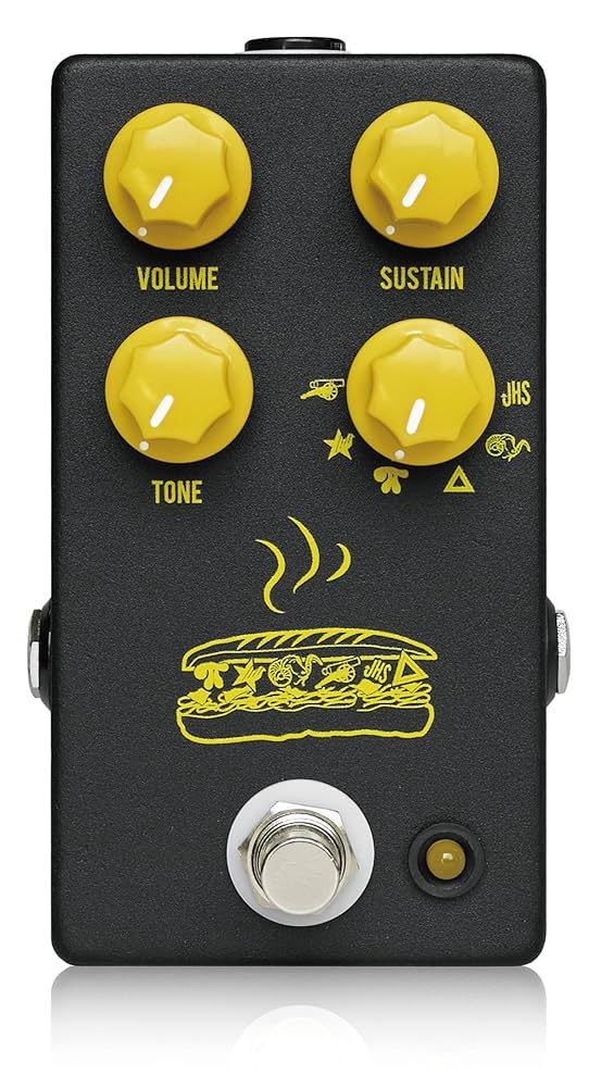 ギター JHS PEDALS MUFFULETTA JHS PEDALS MUFFULETTA A Gitar için efekt cihazı : Amazon.com.tr