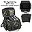 DSLEAF Tactical Gun Range Bag for 4 Handguns, Pistol Shooting Range Bag with 6X Magazine Slots and Extra Pockets for Ammo and Essentials