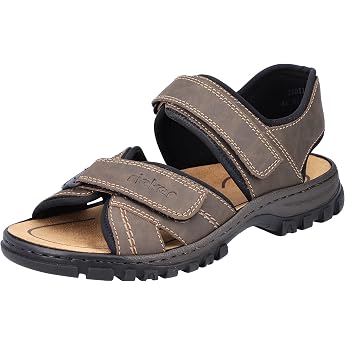 Rieker 25051-01 Men's Sandals Synthetic Black