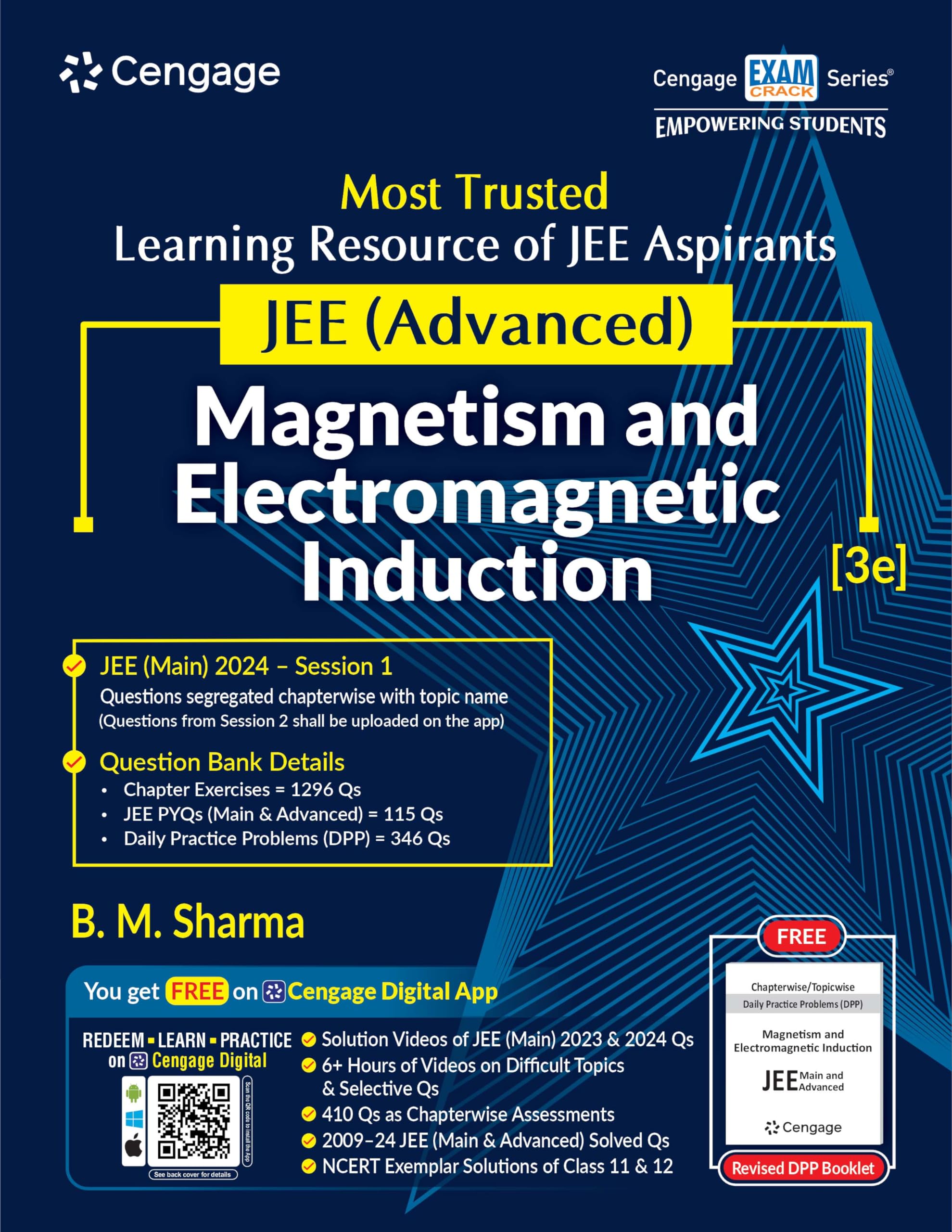 OLD EDITION JEE Advanced Magnetism and Electromagnetic Induction with Free Online Assessments and Digital Content 2024