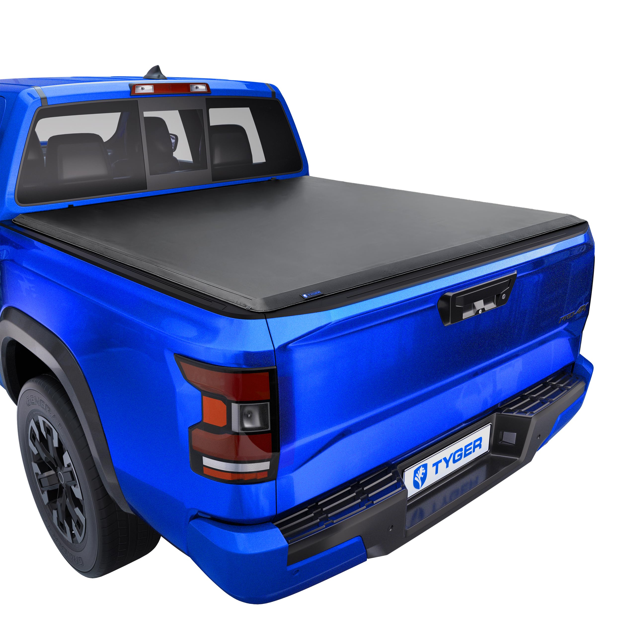 Tyger Auto T1 Soft Roll-up Truck Bed Tonneau Cover Compatible with 2022-2026 Nissan Frontier | 5' (60") Bed | TG-BC1N9057