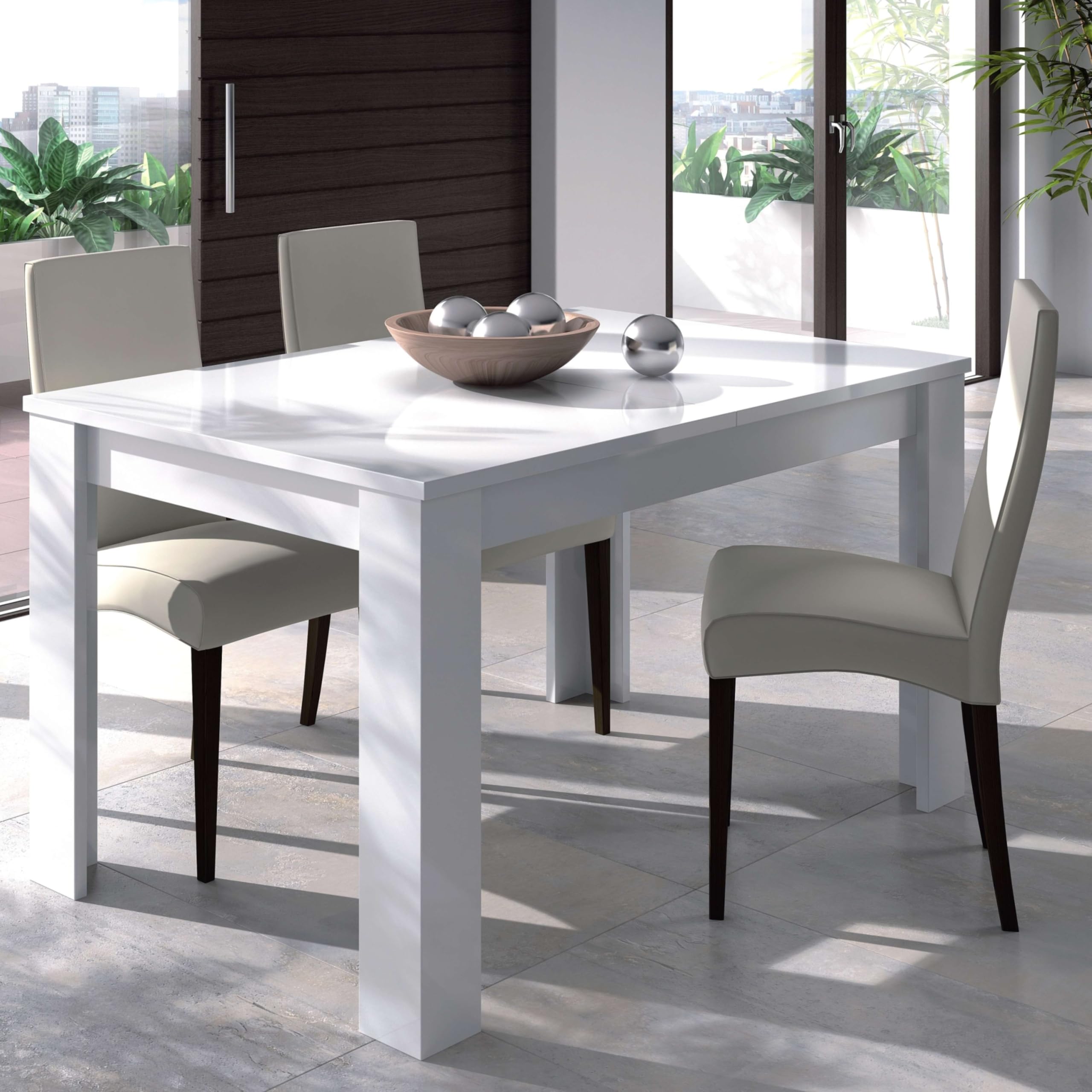 MUEBLES PITARCH | Scrivania con 2 cassetti, tavolo da studio, per adolescenti, rovere Cambrian, 76x115x50cm (altezza x larghezza x profondità) vintage, collezione Tibet
