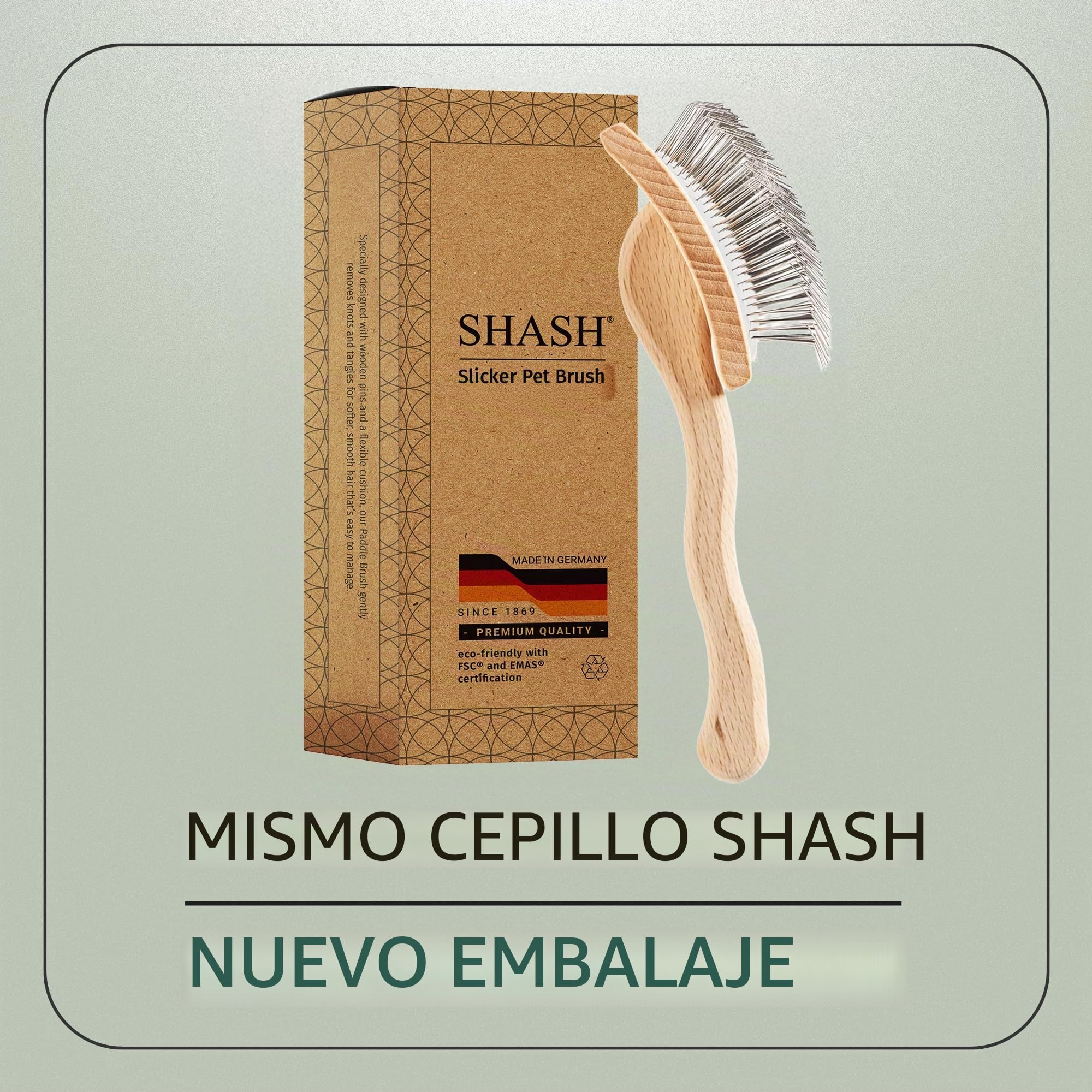 Cepillo para mascotas Slicker