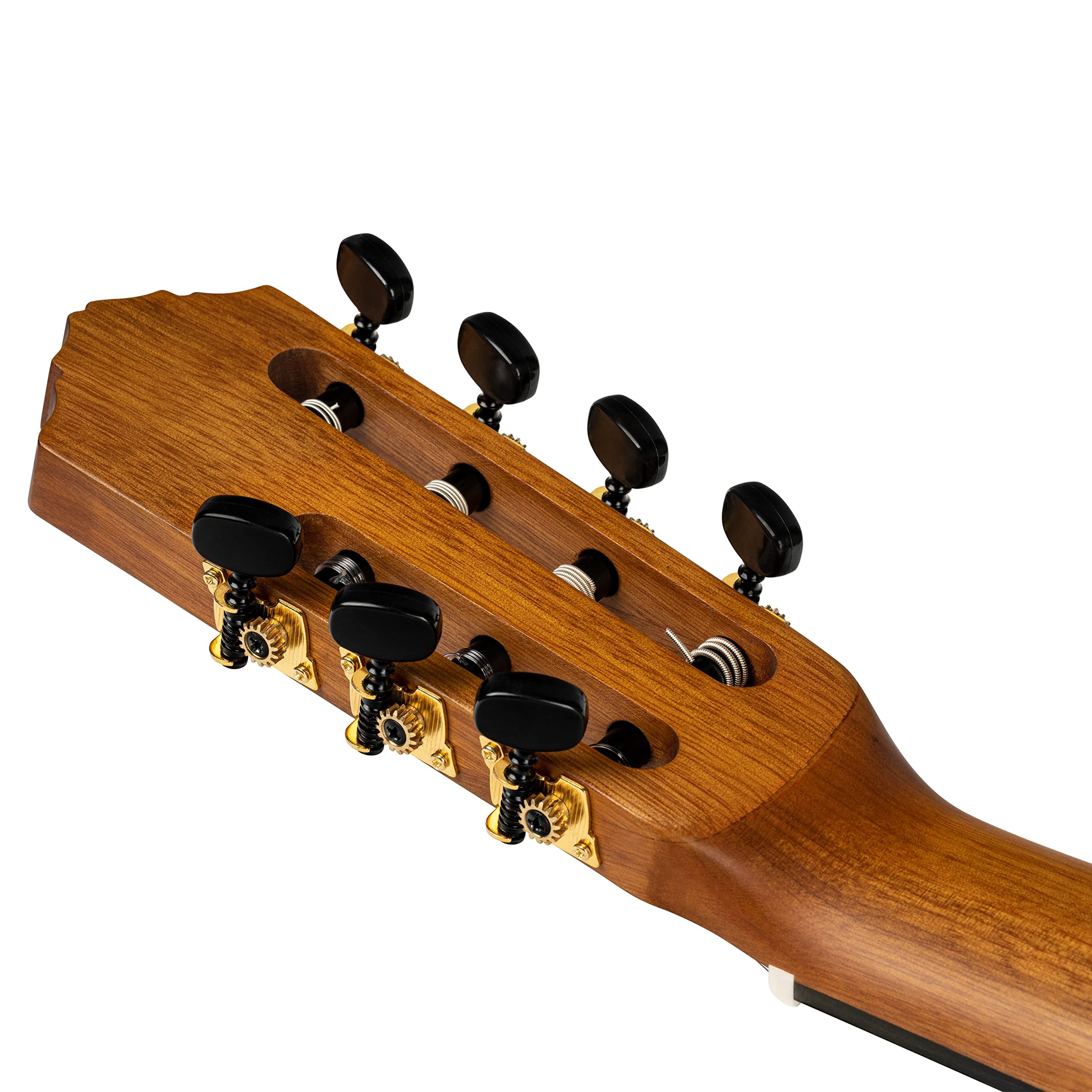 Ortega Guitars Chitarra da concerto a 7 corde - Family Series Pro - abete rosso e zaffele con finitura satinata, naturale - inclusa custodia (R133-7)