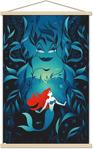 Miniatura 14 de Trends International Disney Princess - Póster de pared de Ariel Good vs Evil, 14.725 x 22.375 pulgadas, versión premium sin marco Versión premium