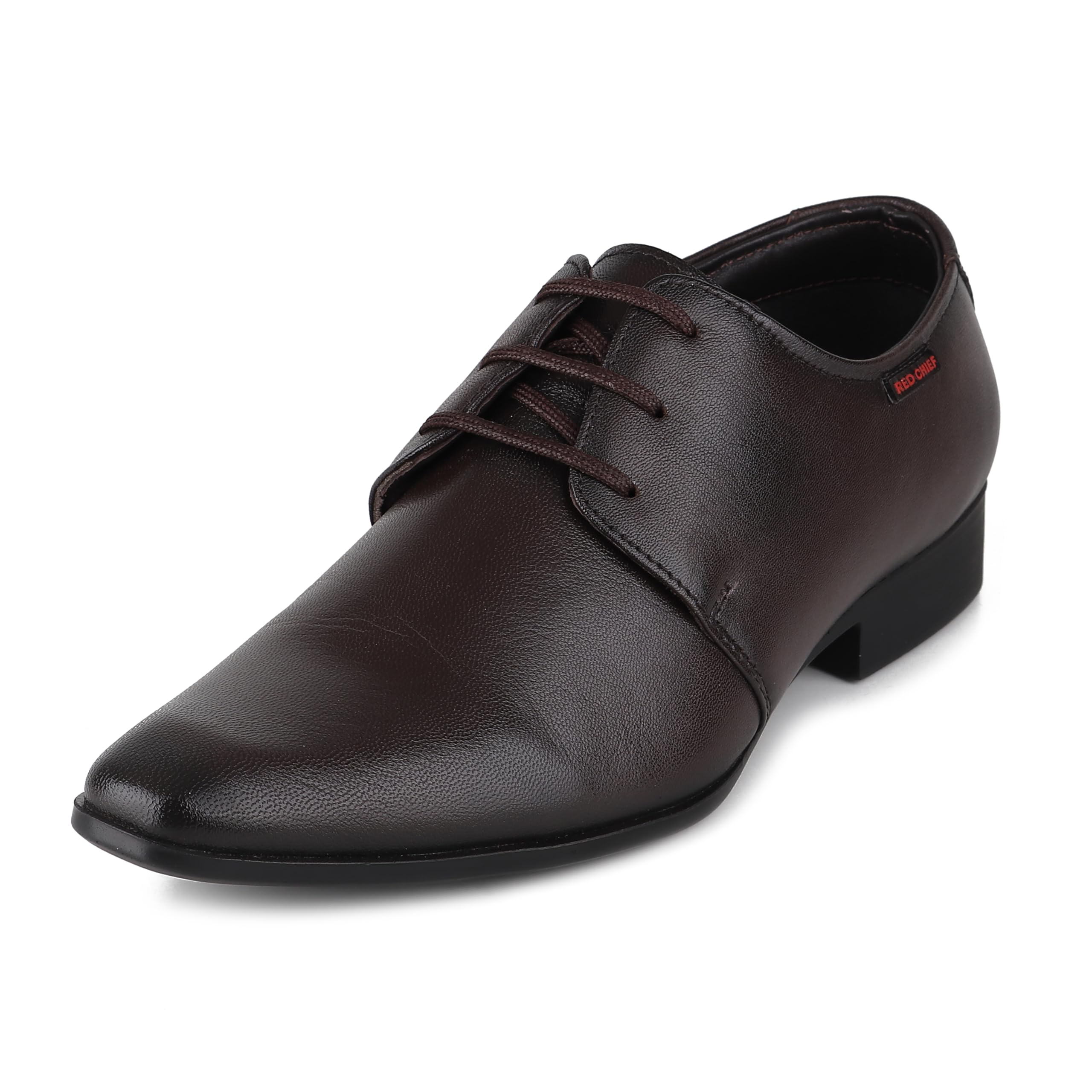 Red Chief Derby Lace Up | Mens Formal Shoes for Office | Brown | PU Sole (B0C53TKWRB) Amazon Price History, Amazon Price Tracker