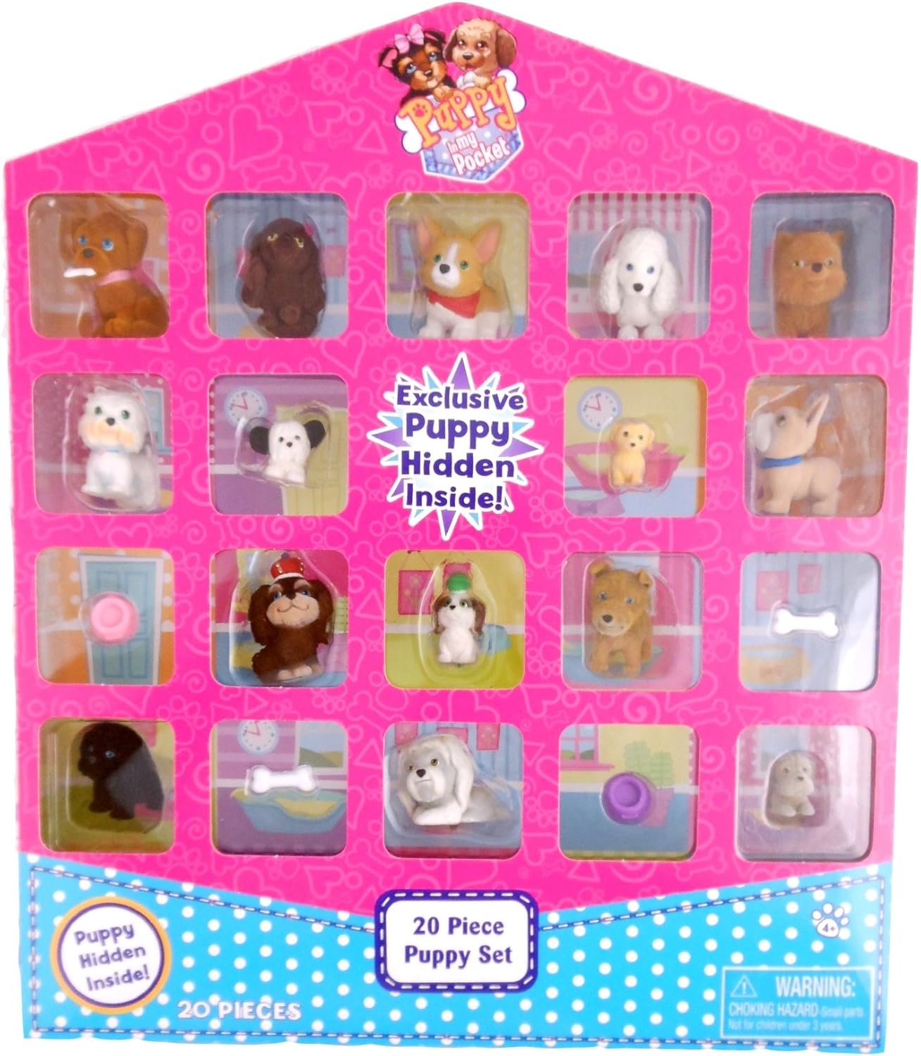 Puppy In My Pocket 20 Piece Set Includes Exclusive Puppy Amazon.co.uk