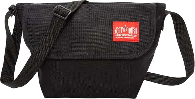Amazon.com: Manhattan Portage Mini NY Messenger Bag With Interior