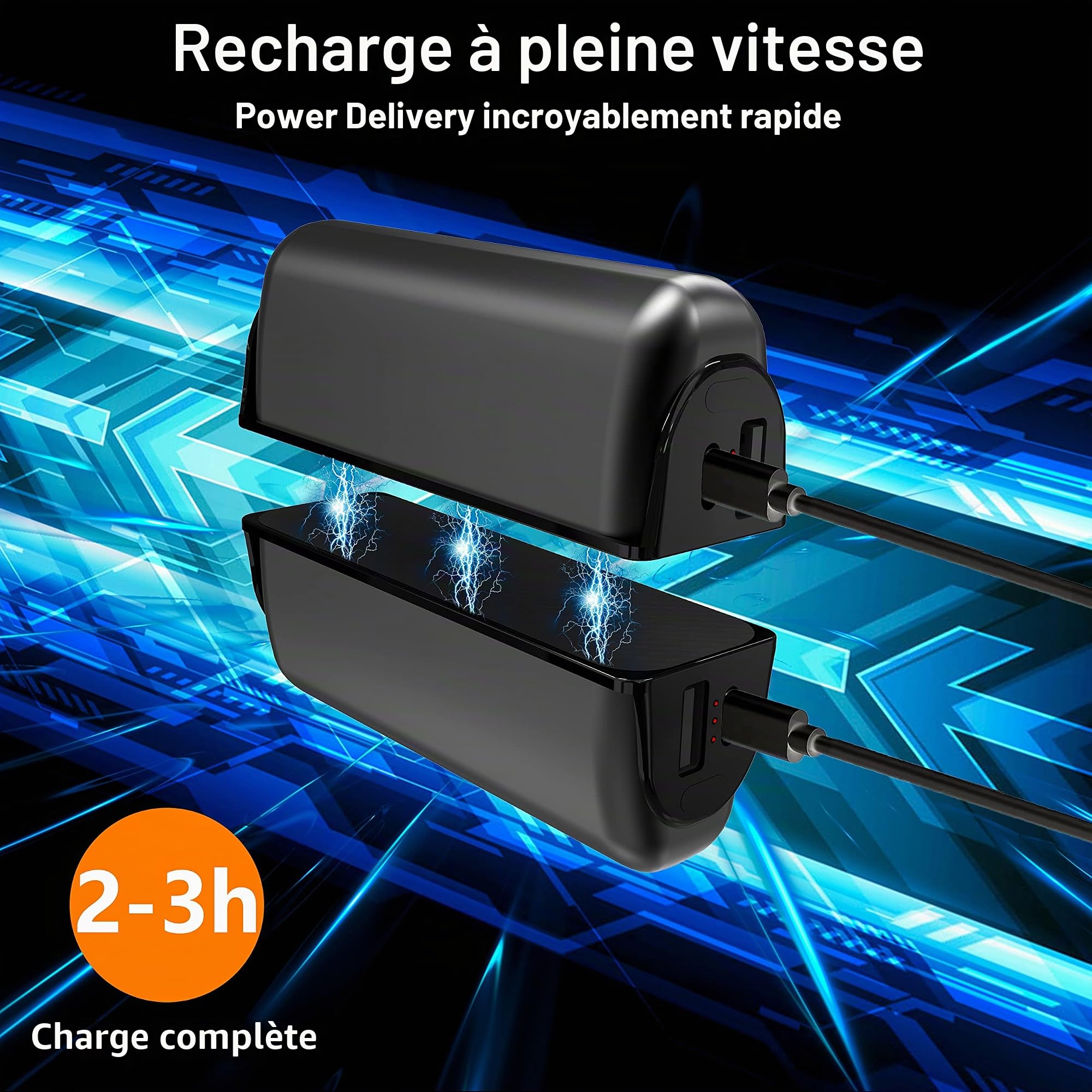 Lot de 2 Chauffe-Mains Rechargeables, 10 000 mAh, magnétiques séparés, réutilisables, Chargeur Portable, 3 Niveaux, pour l'extérieur en Hiver (Vert)