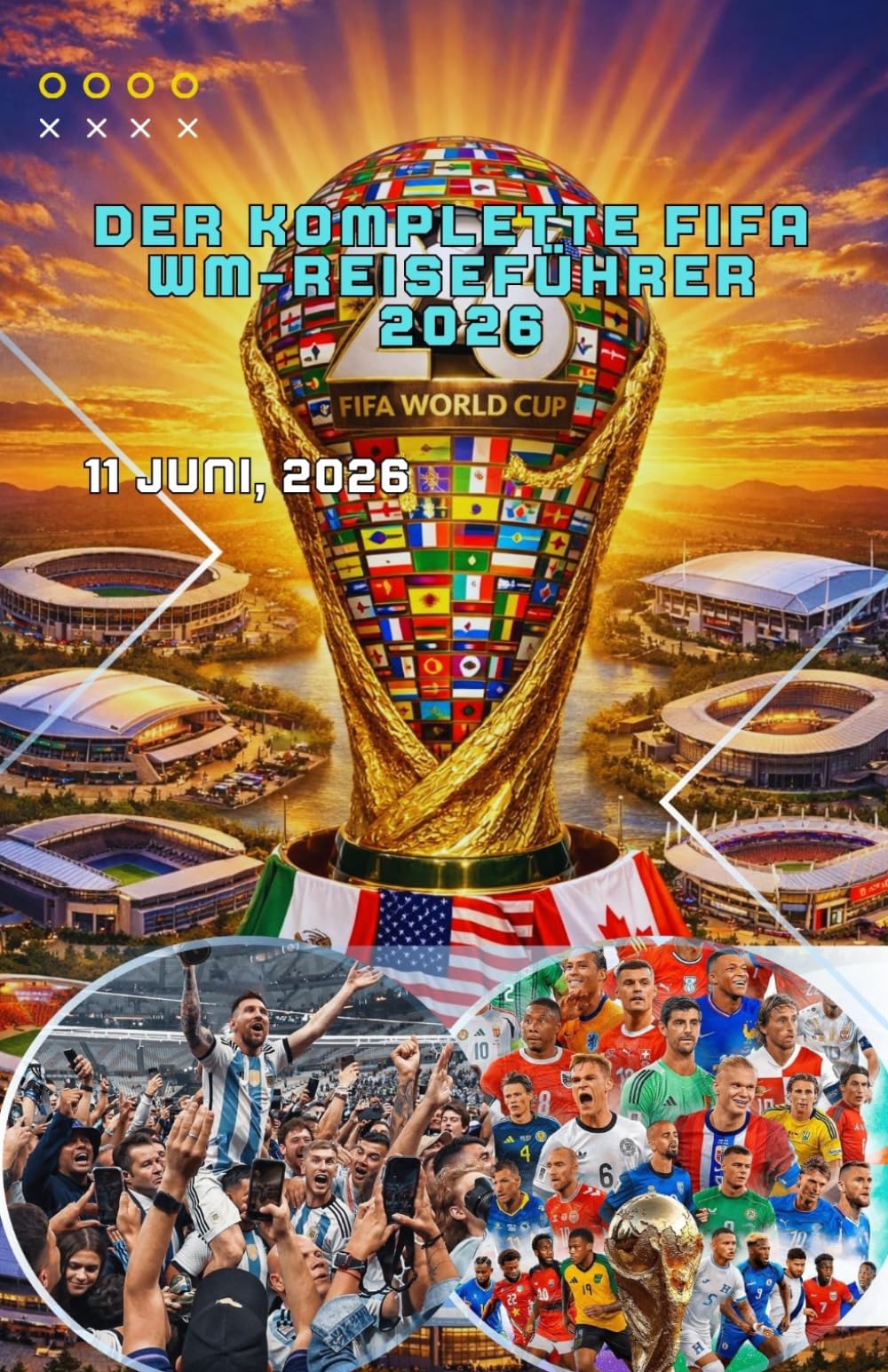 DER KOMPLETTE FIFA WM REISEFÜHRER 2026: Der ultimative Leitfaden für Fans in den USA, Kanada und Mexiko