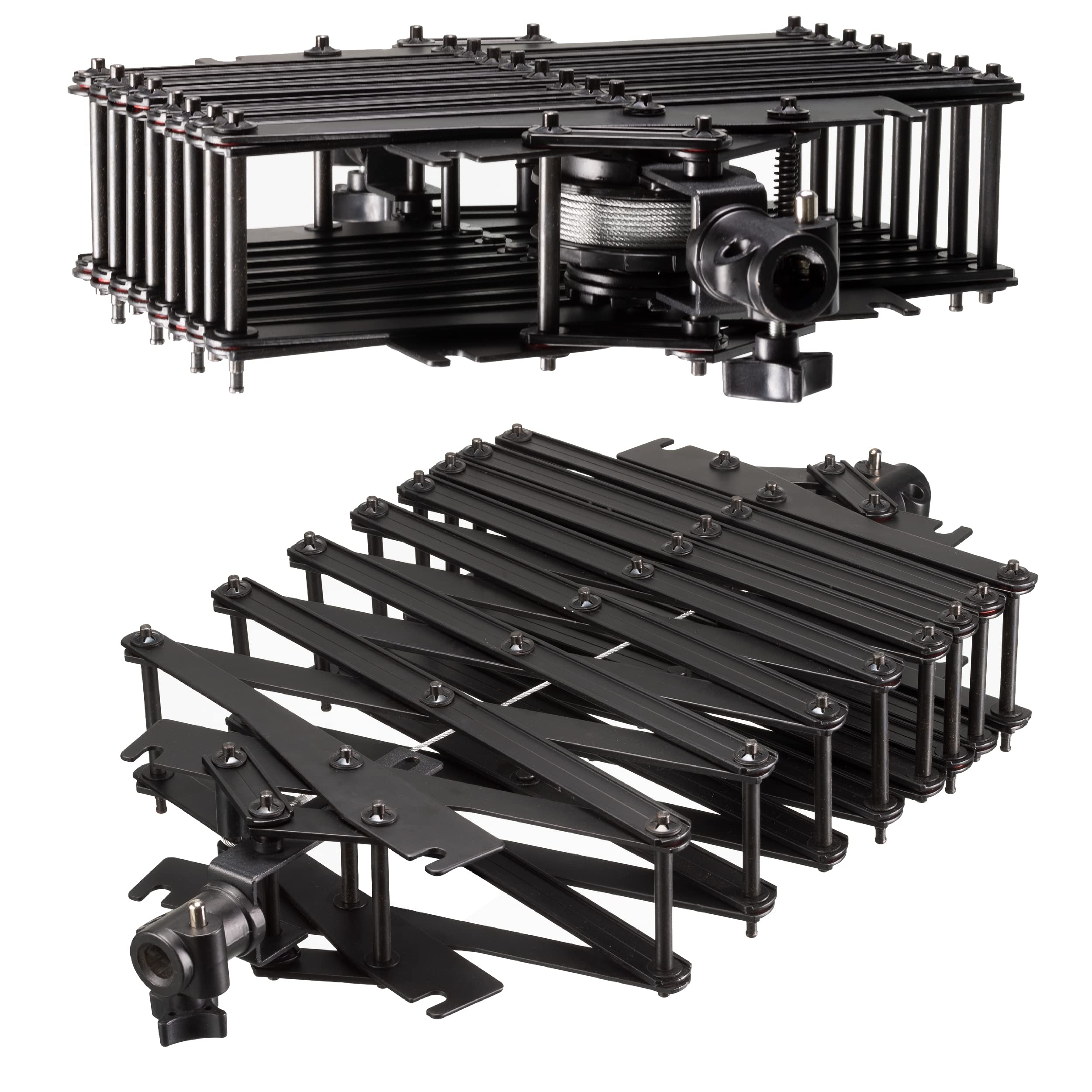 Bresser CR-1 Sistema de raíles de Techo para Estudio fotográfico 3 x 3 m con pantógrafos