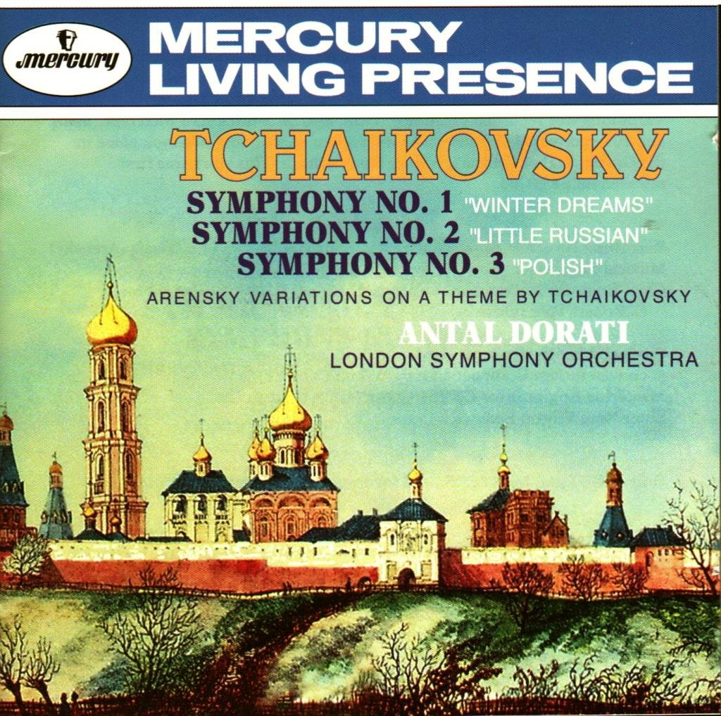 Tchaikovsky: Symphonies 1- [Audio CD] Dorati, Antal / London Symphony Orchestra