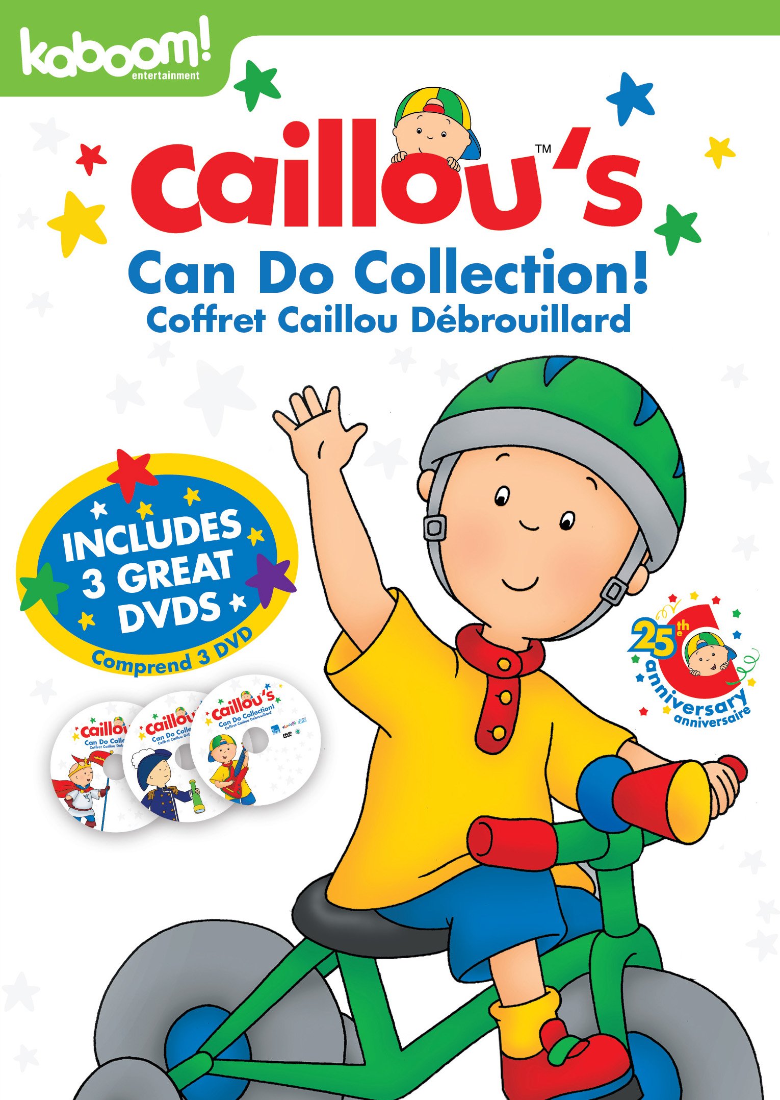 Caillou's Can Do Coll 3-pack (Bilingual) [DVD]