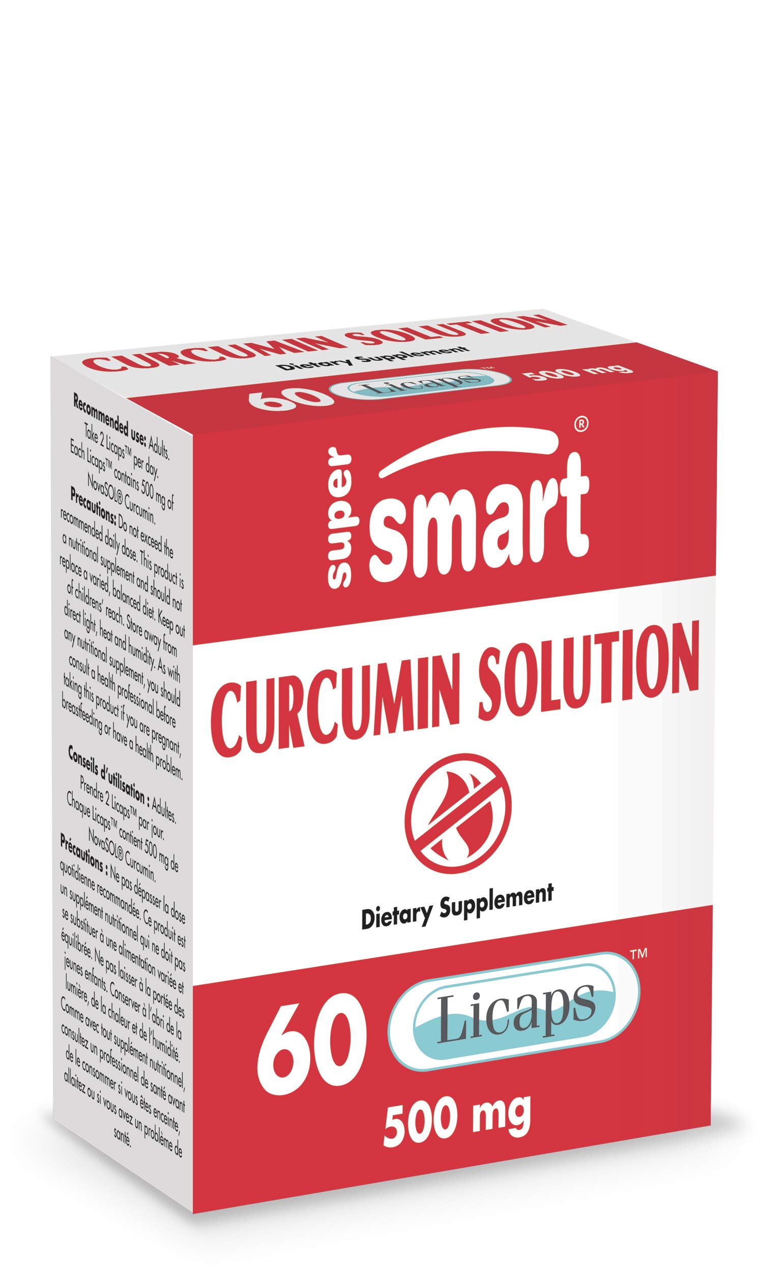 Buy Supersmart Tumeric Curcumin Solution 500 mg Antioxidant