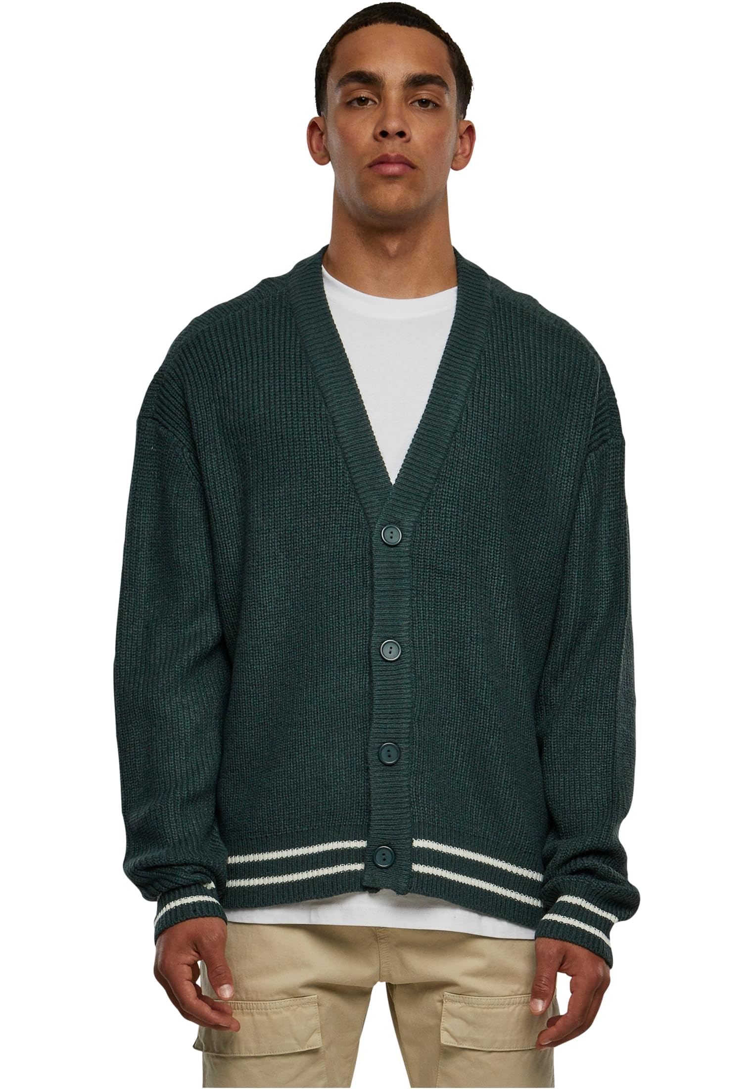 Urban Classics Men's Vert Cardigan Sporty Boxy Gt
