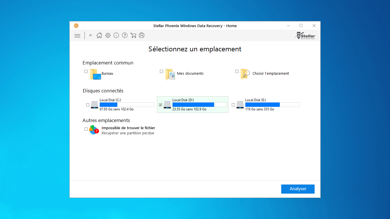 Stellar Phoenix Windows Data Recovery Home Téléchargement