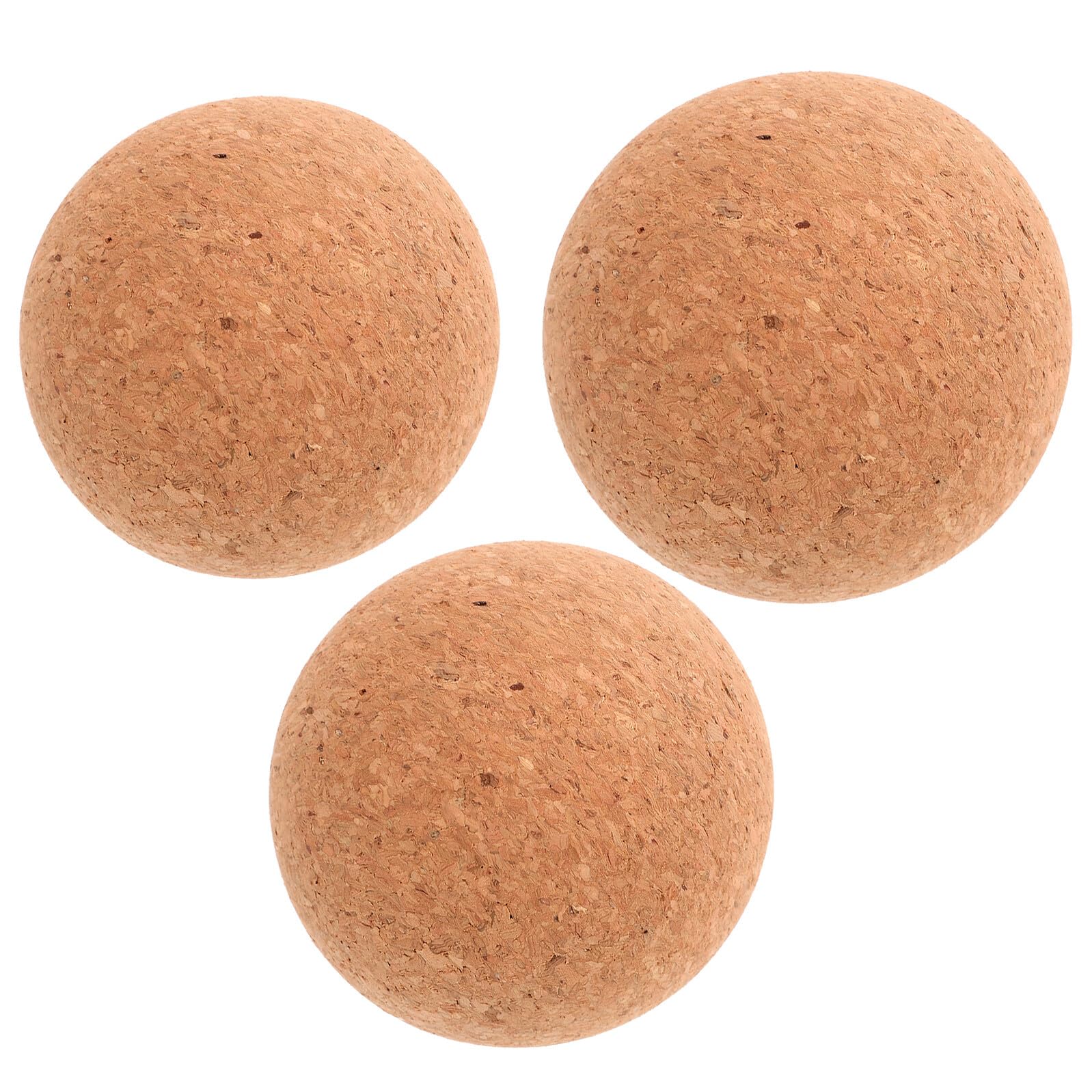 3piezas Balones de Masaje de Corcho para Aliviar Fascia Plantar Herramienta de Automasaje para Manos Piernas y Pies para Oficina Gimnasio o Viajes