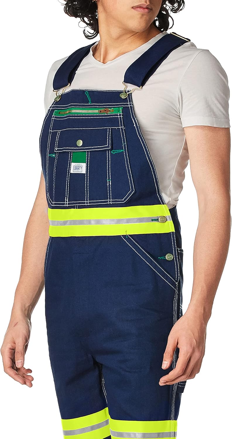 Walls mens Hi-vis Bib Overall - Image 3